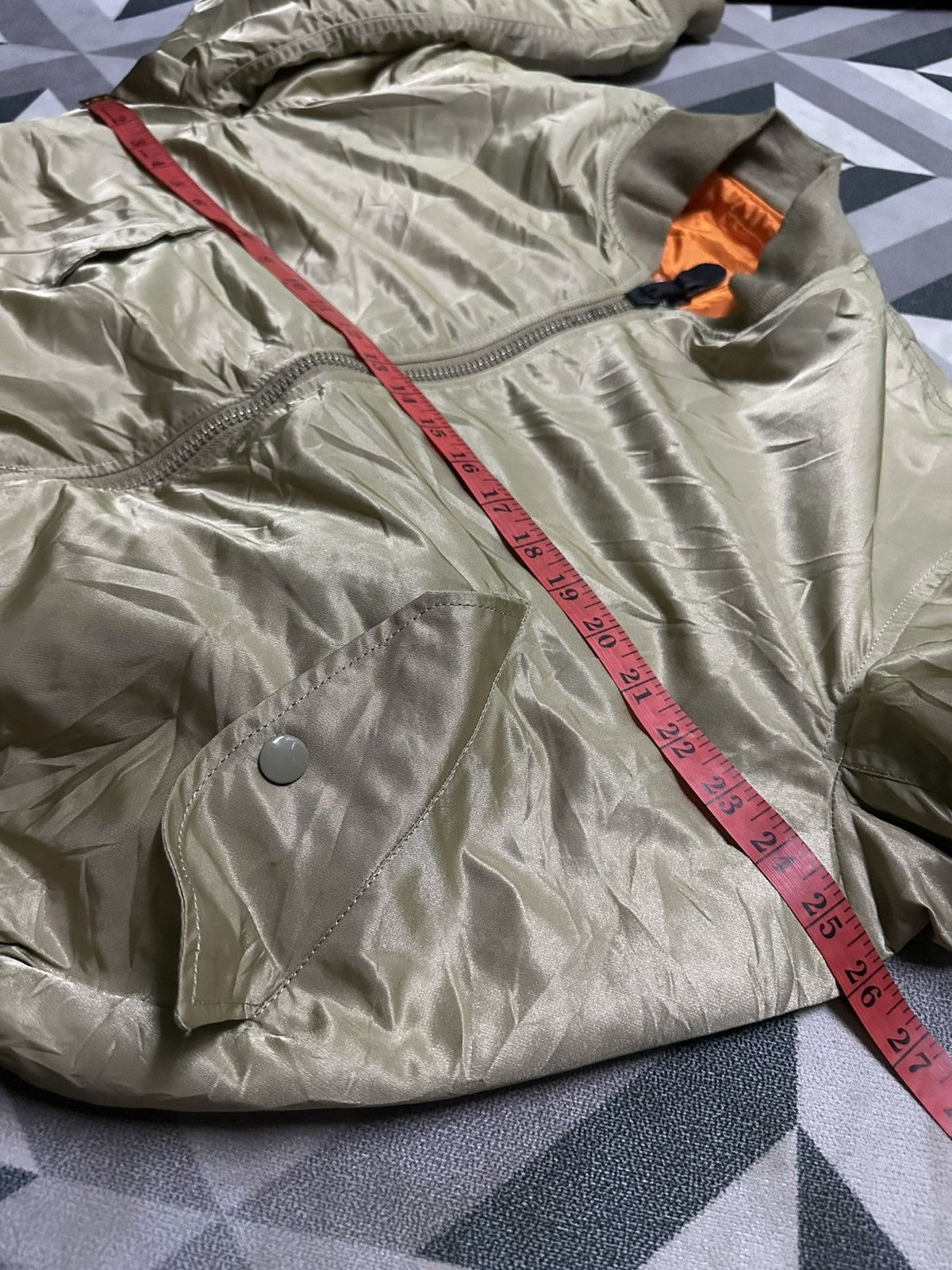 Japanese Brand Mistral type ma-1 reversible bomber jacket Size US M / EU 48-50 / 2 - 11 Thumbnail