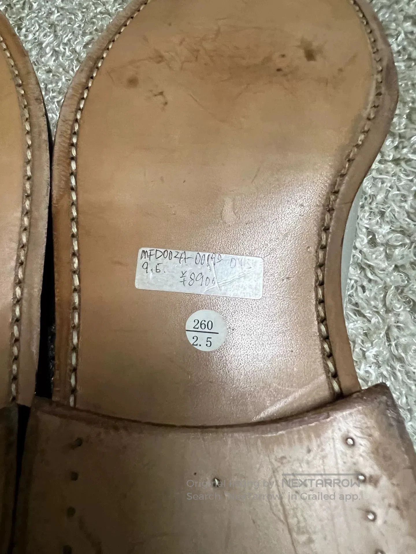 Thom Browne Thom Browne Men's Baroque Carved Leather Shoes. Size US 10.5 / EU 43-44 - 6 Thumbnail