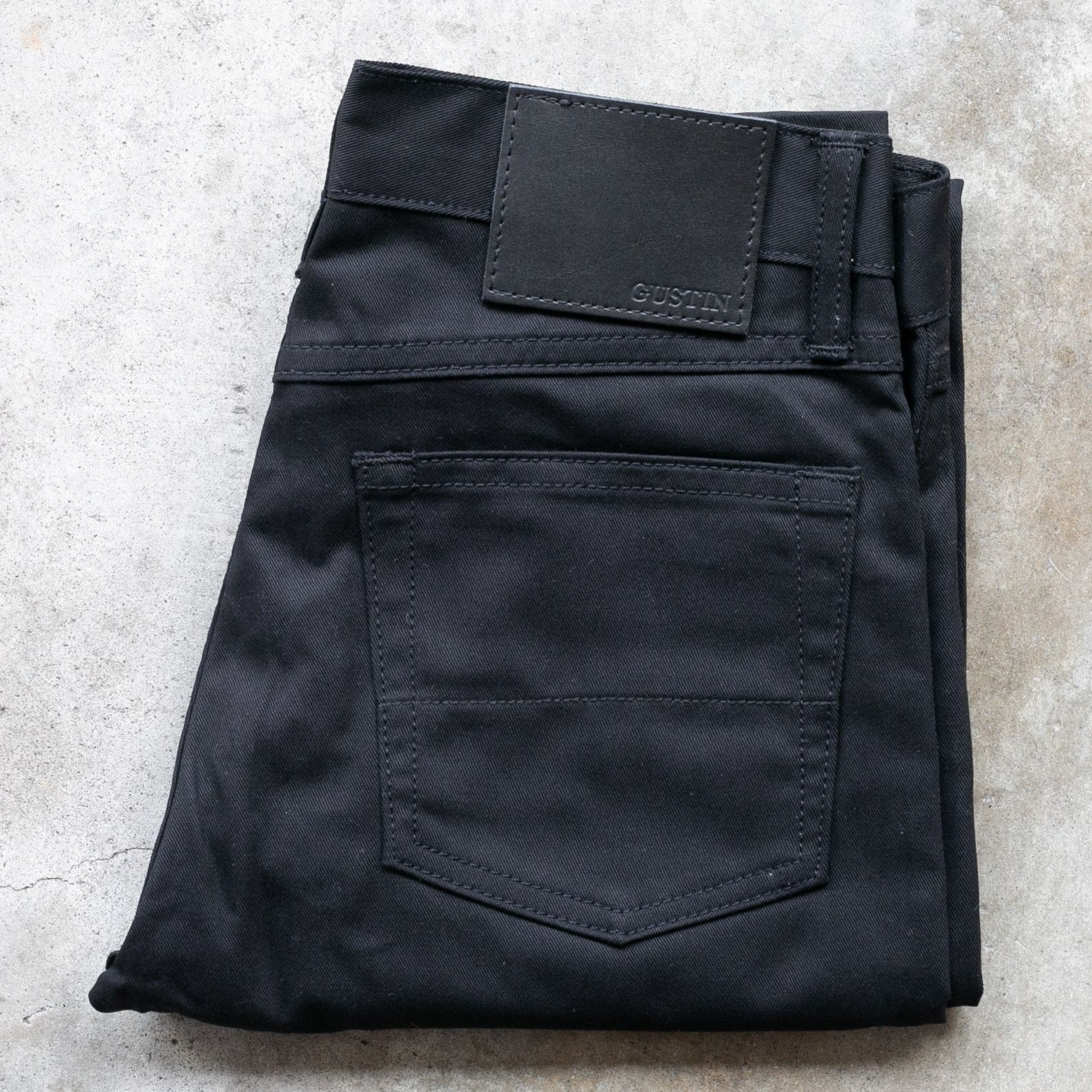Gustin Gustin #435 CLASSIC TWILL 5 POCKET - BLACK Size US 30 / EU 46 - 1 Thumbnail