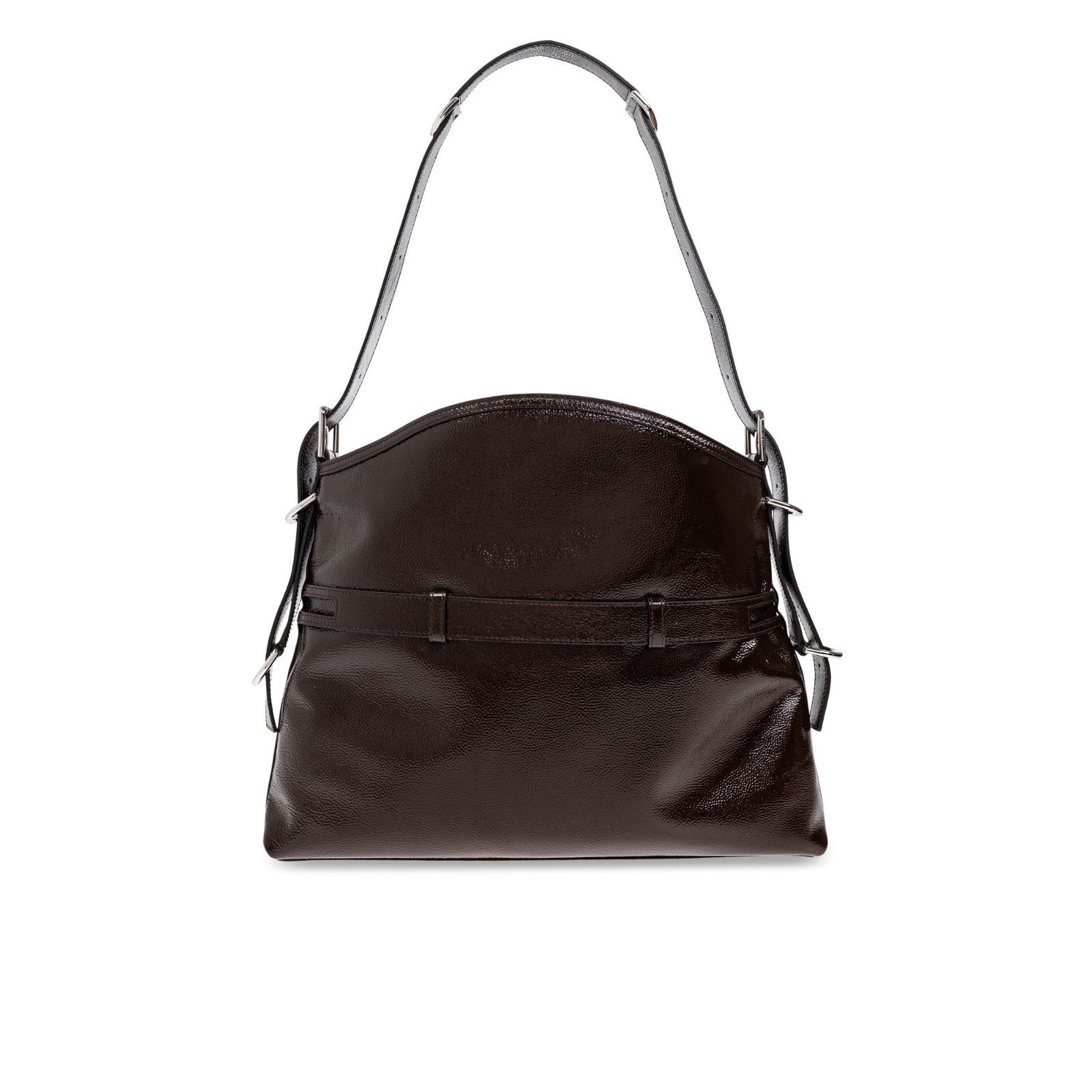 Givenchy GIVENCHY Shopper Strappy Brown Shiny Leather Handbag New And Size ONE SIZE - 2 Thumbnail