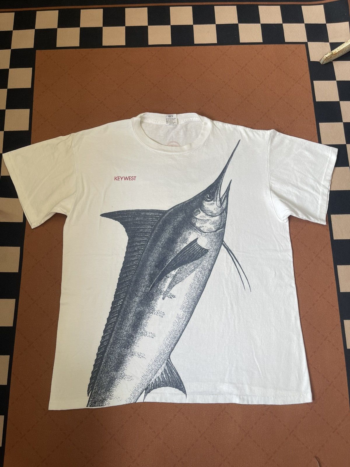 Vintage Vintage 86’ Thomas A. Prochaska "Key West" Marlin T-Shirt XL Size US XL / EU 56 / 4 - 1 Thumbnail