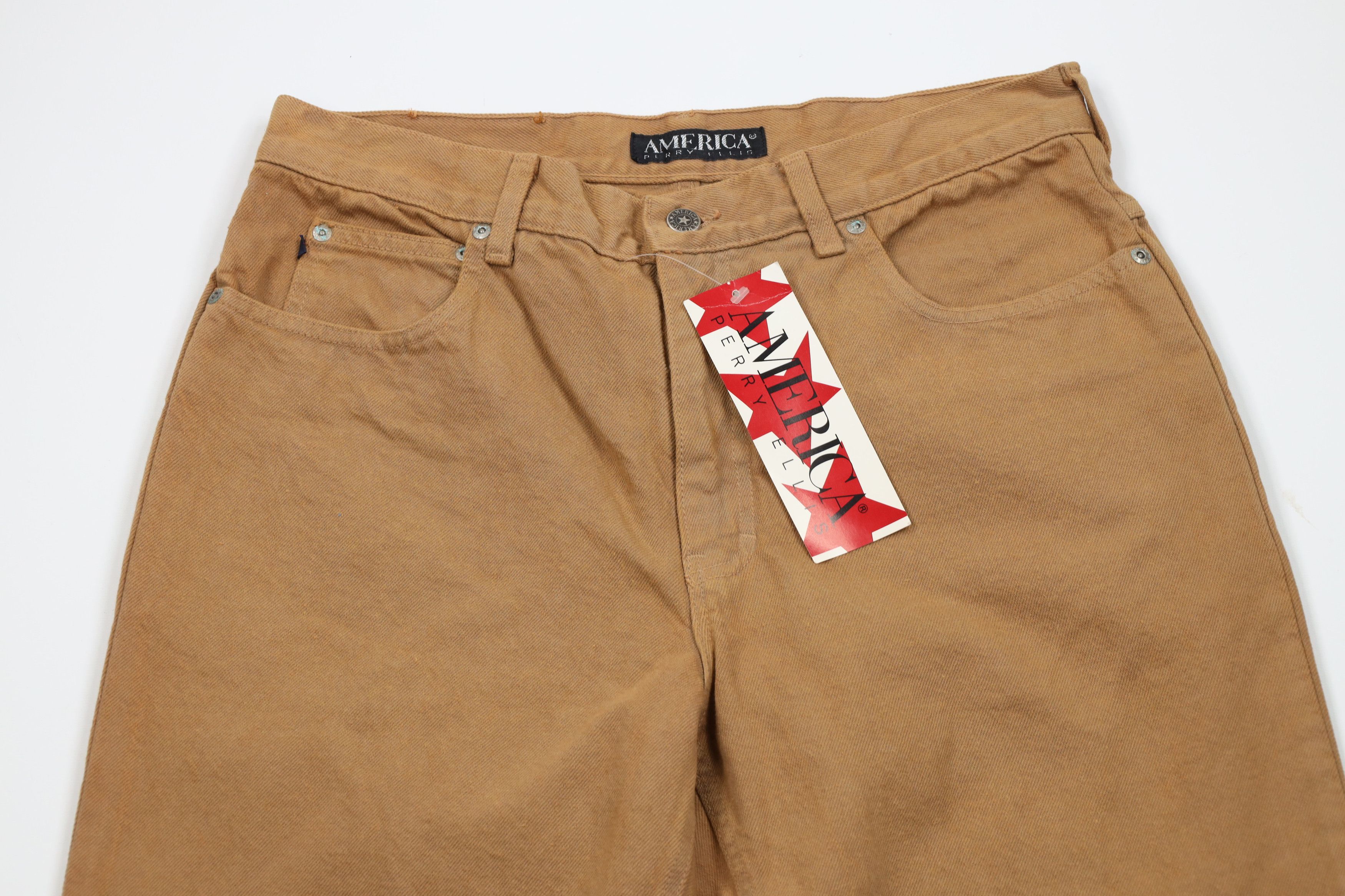 Perry Ellis Deadstock Vintage 90s Perry Ellis Pigment Dye Jeans USA Size US 33 - 2 Thumbnail