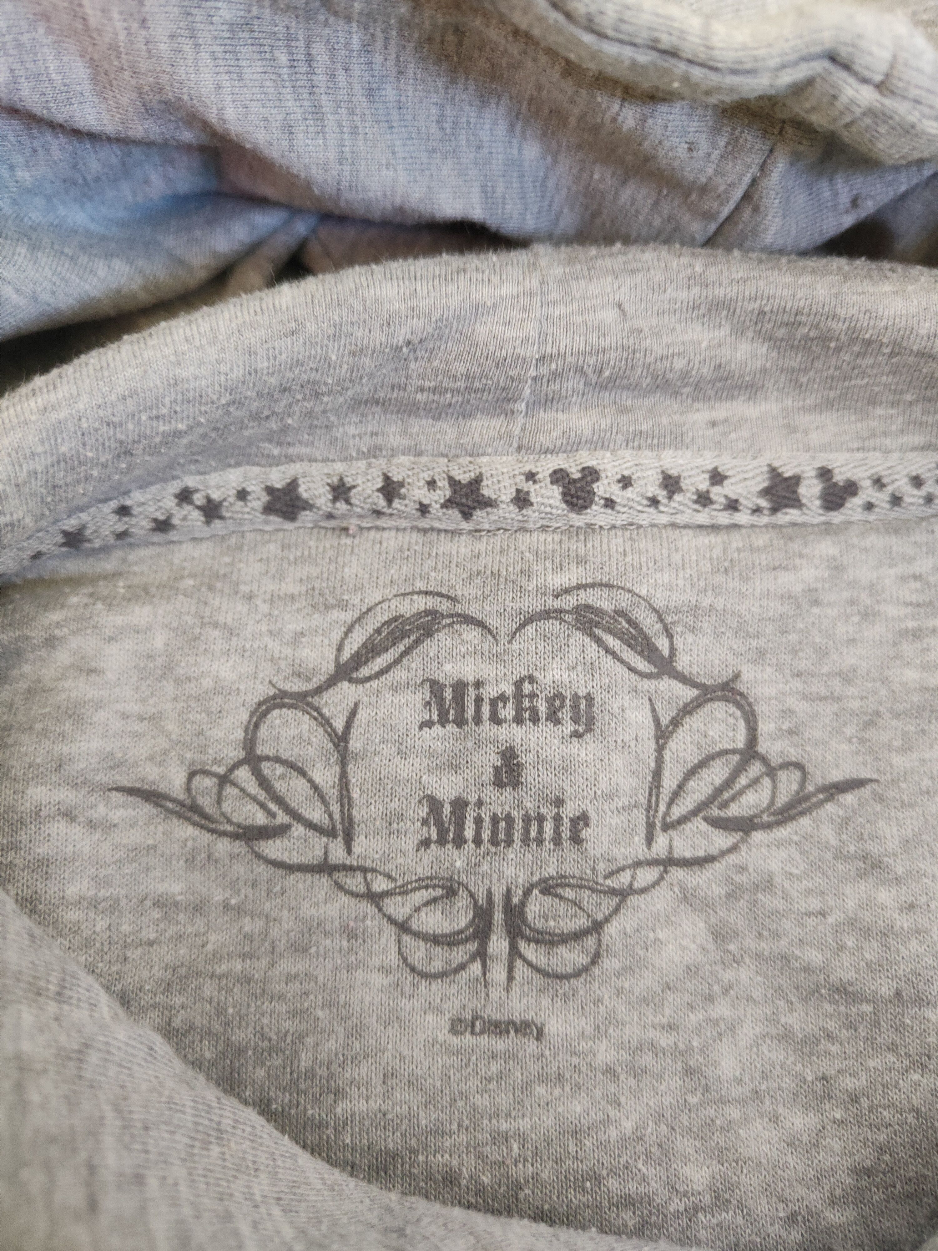 Disney Disney Gray Mickey Mouse Hoodie Sweatshirts #S1557 Size L / US 10 / IT 46 - 12 Thumbnail