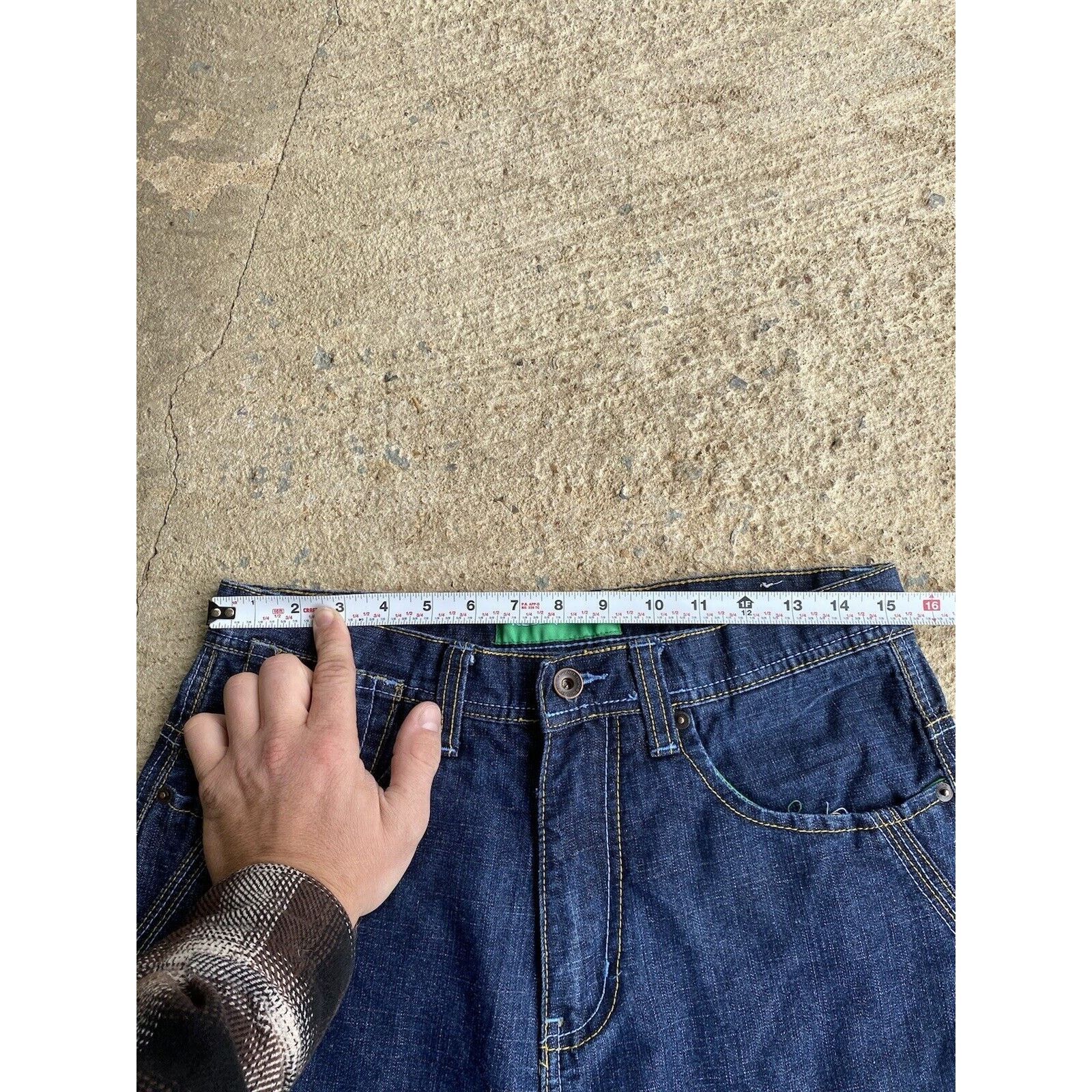 Rocawear Vintage Rocawear Jorts Baggy Shorts Hip Hop Skater Cyber Y2K Size US 30 / EU 46 - 9 Thumbnail