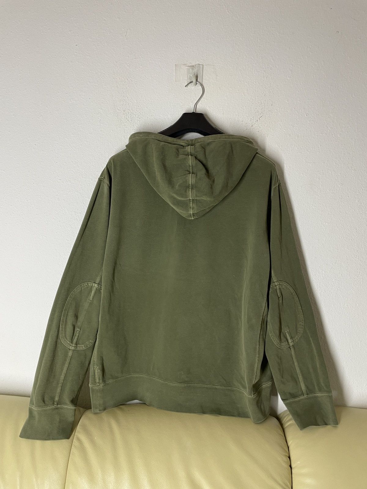 Polo Ralph Lauren Polo Ralph Lauren pique Vintage Olive Green Hoodie 90s Size US XL / EU 56 / 4 - 2 Thumbnail