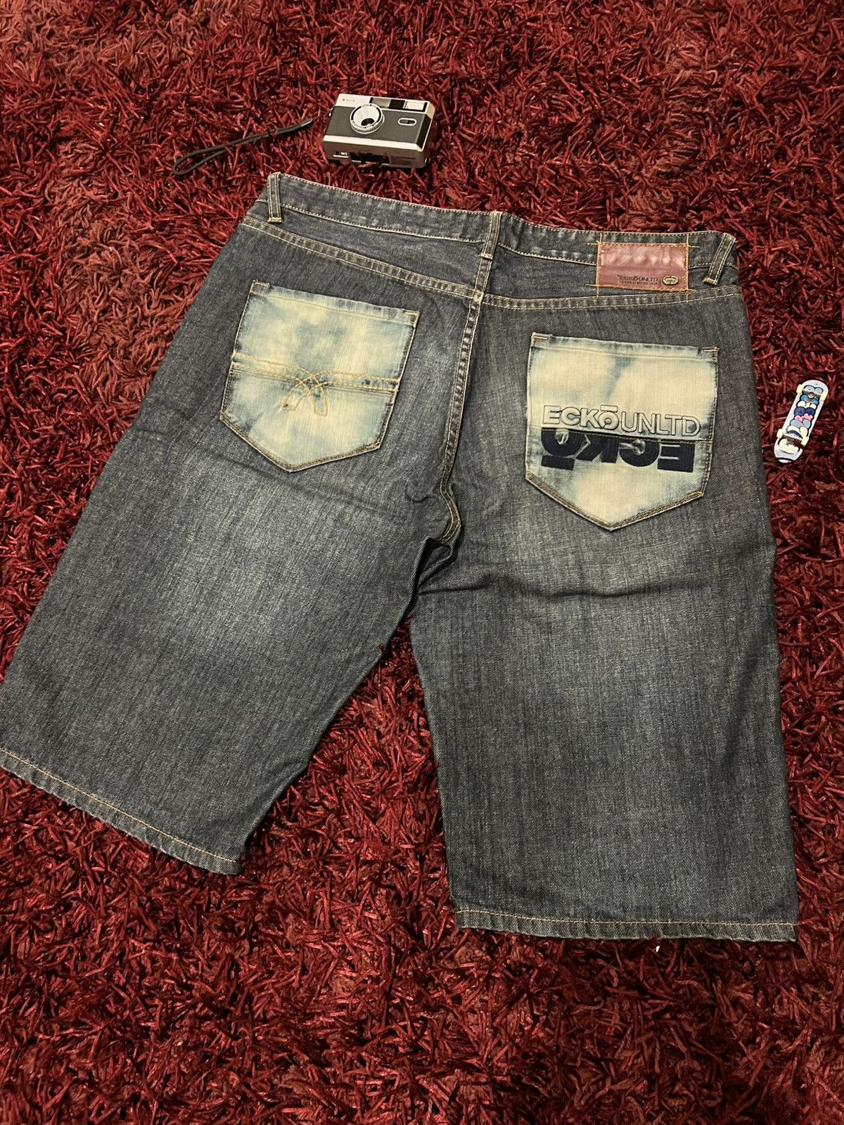 Ecko Unltd. × Vintage Shorts Ecko Unltd Very Baggy Skate Rap Size US 44 / EU 60 - 1 Thumbnail