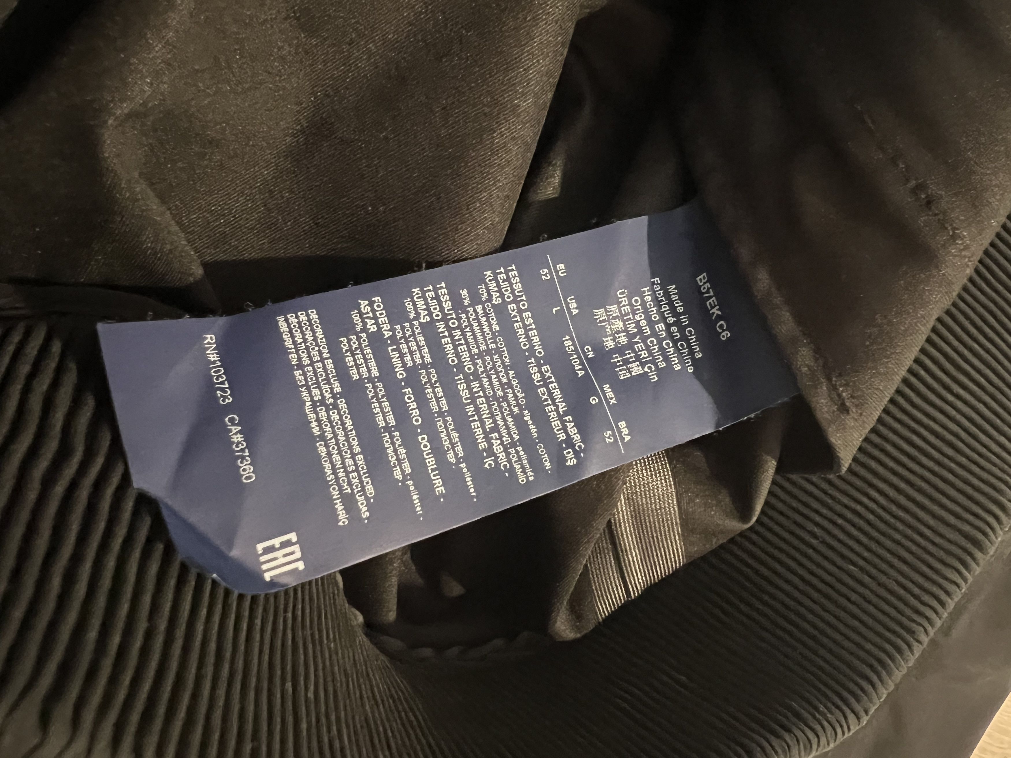 Armani × Emporio Armani × Giorgio Armani Waterproof Jacket Armani Jeans Nylon Coat Size US M / EU 48-50 / 2 - 11 Thumbnail