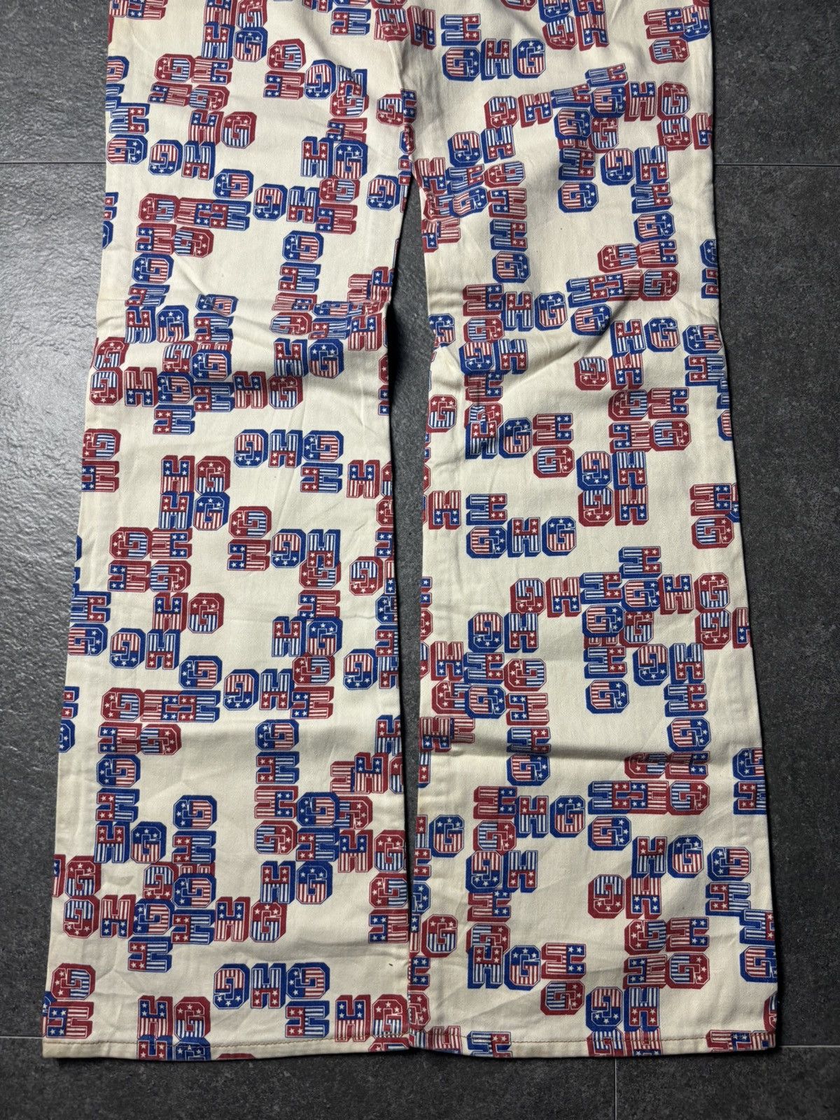 Hysteric Glamour 2000s Hysteric Glamour ‘HG’ Full Print Star Pants Size US 28 / EU 44 - 15 Thumbnail