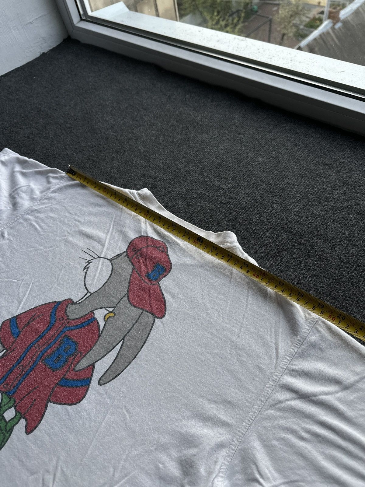Warner Bros DOUBLE LOGO🚨 BUGS BUNNY LOONEY TUNES WARNER BROS. Size US L / EU 52-54 / 3 - 18 Thumbnail