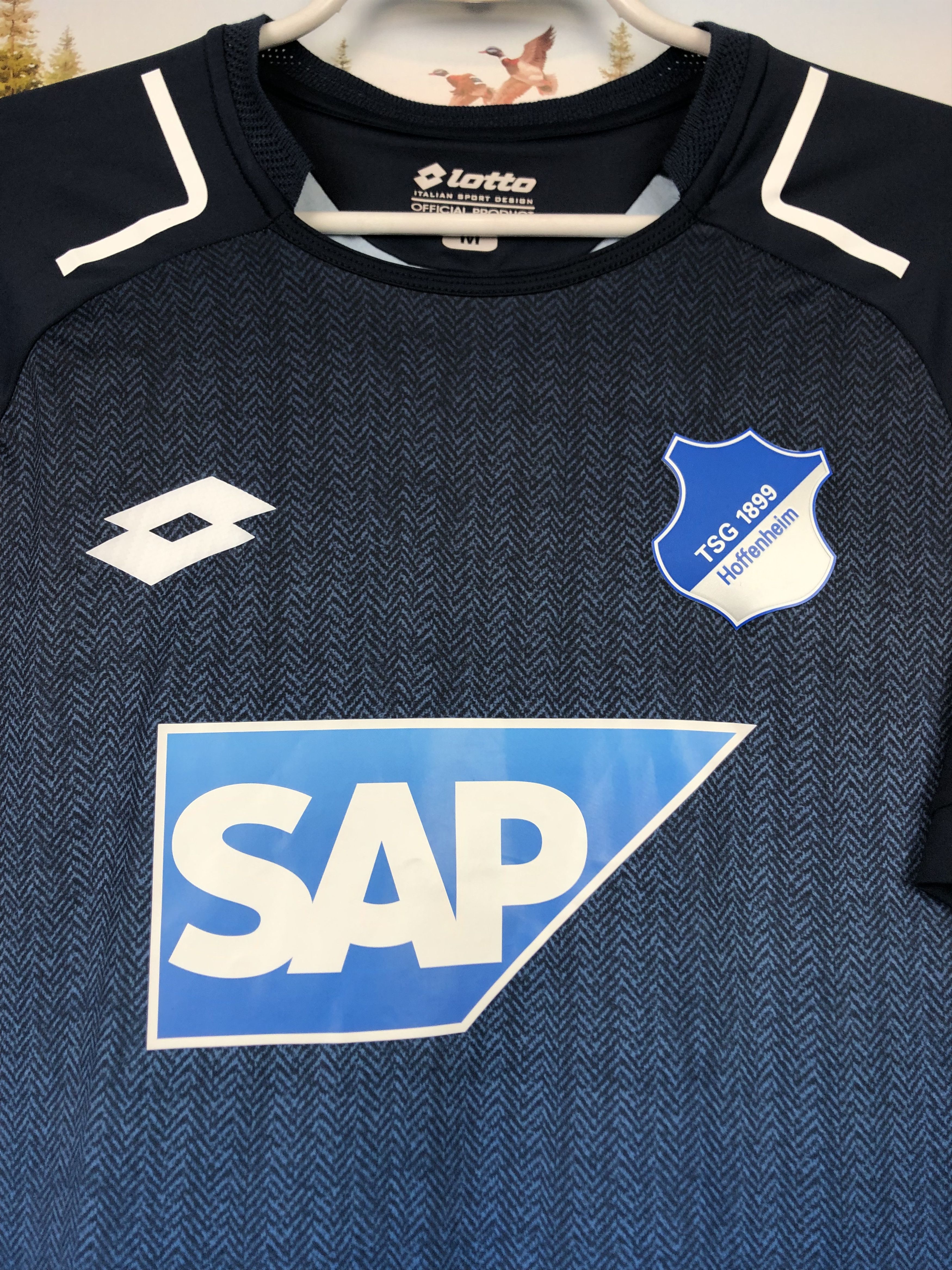 Lotto Sport 1899 Hoffenheim football shirt 2018 Soccer #18 Amiri Jersey Size US M / EU 48-50 / 2 - 5 Thumbnail