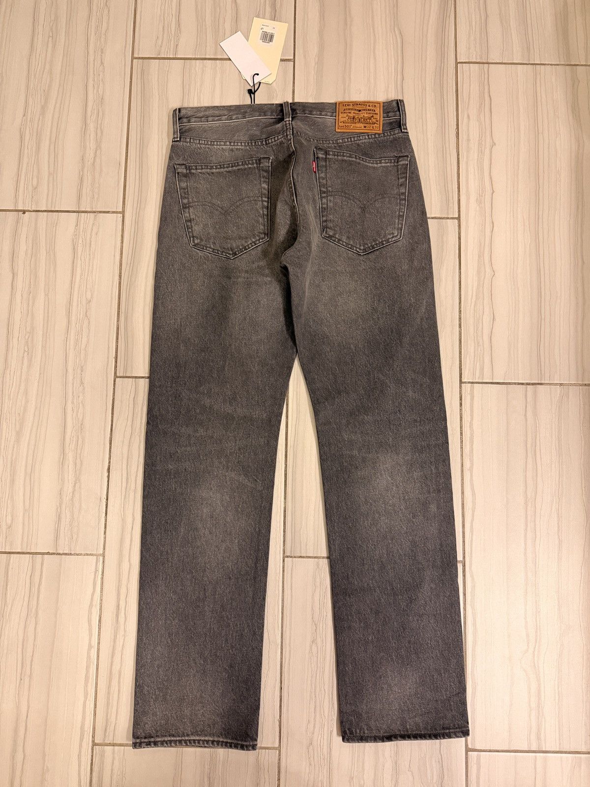 JJJJound × Levi's Levi’s® x JJJJound501® ’93 Jean - Grey Stonewash Size US 32 / EU 48 - 6 Thumbnail