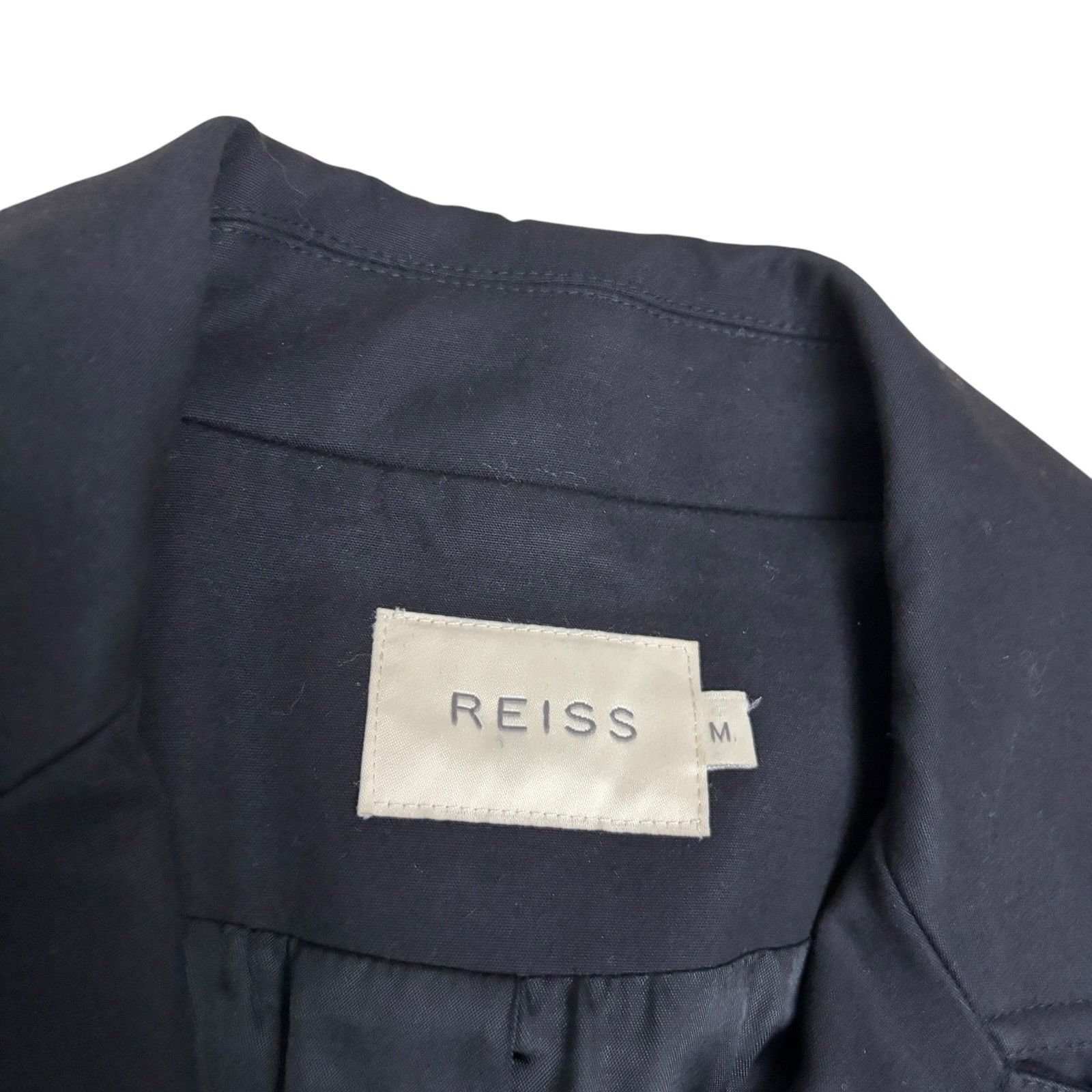 Reiss $800 REISS Trench Coat Luxury Long Business Jacket Medium Size M / US 6-8 / IT 42-44 - 4 Thumbnail