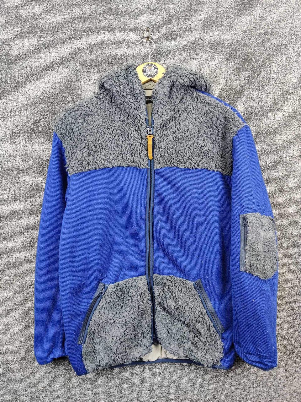 Issey Miyake Vintage Mercibeaucoup Fleece Boa Jacket Size US L / EU 52-54 / 3 - 1 Thumbnail