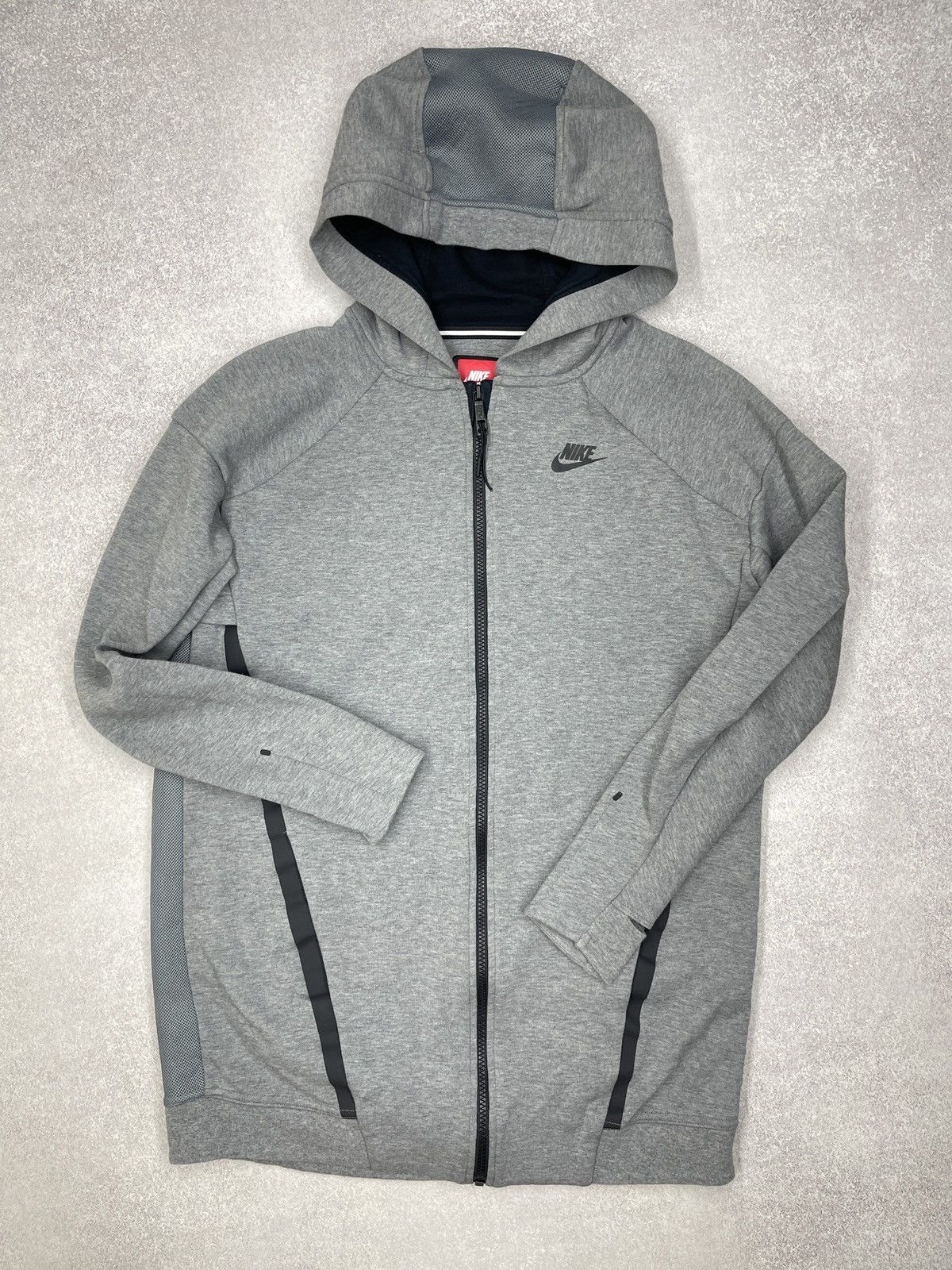 Nike Women Nike Tech Fleece Cocoon Mesh Hoodie Grey Drill Size S Size S / US 4 / IT 40 - 3 Thumbnail