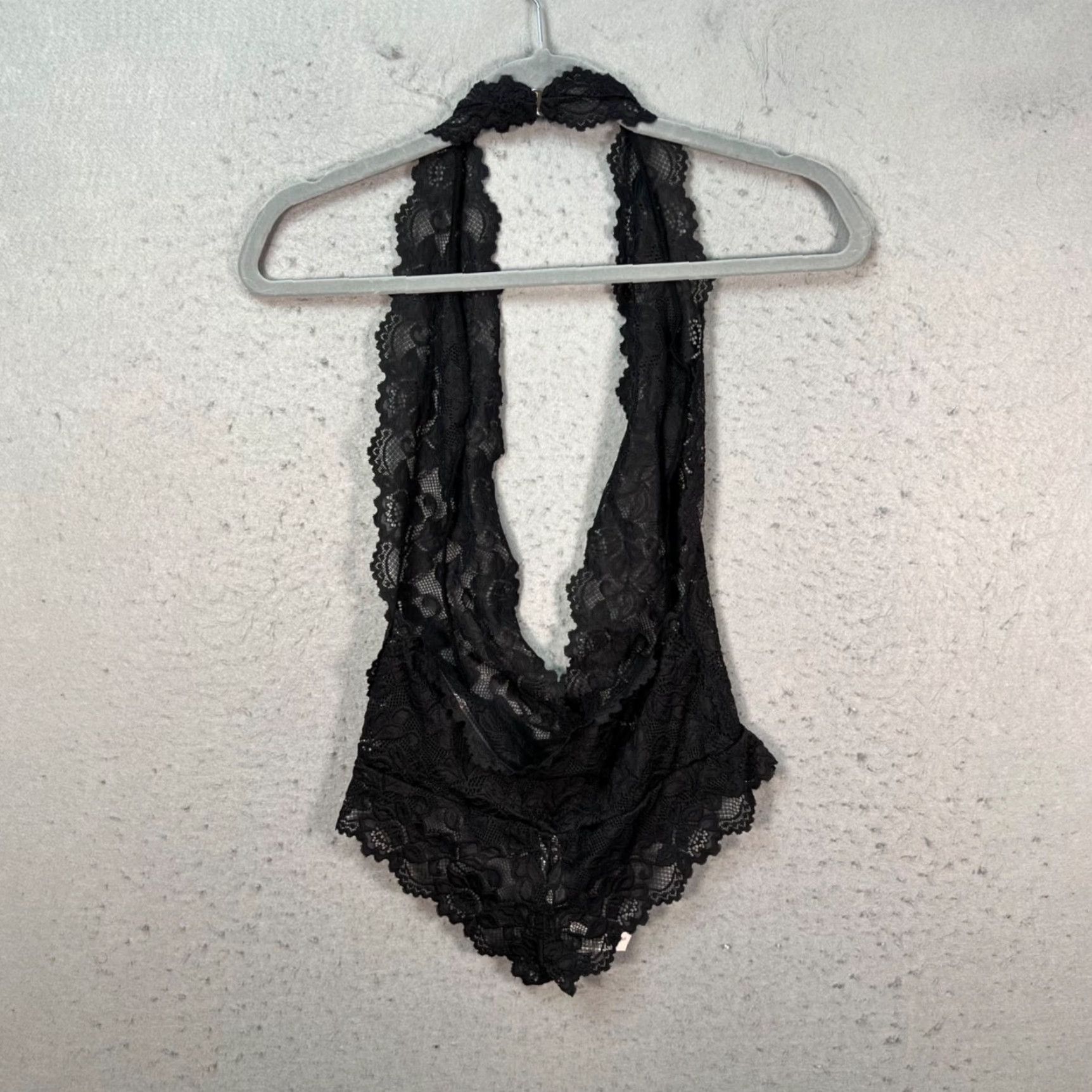 Vintage Adore Me Black Lace Women's Small One Piece Bodysuit NEW! User: Adore Me Black Women's Small One Piece Bodysuit NEW! Size S / US 4 / IT 40 - 2 Thumbnail