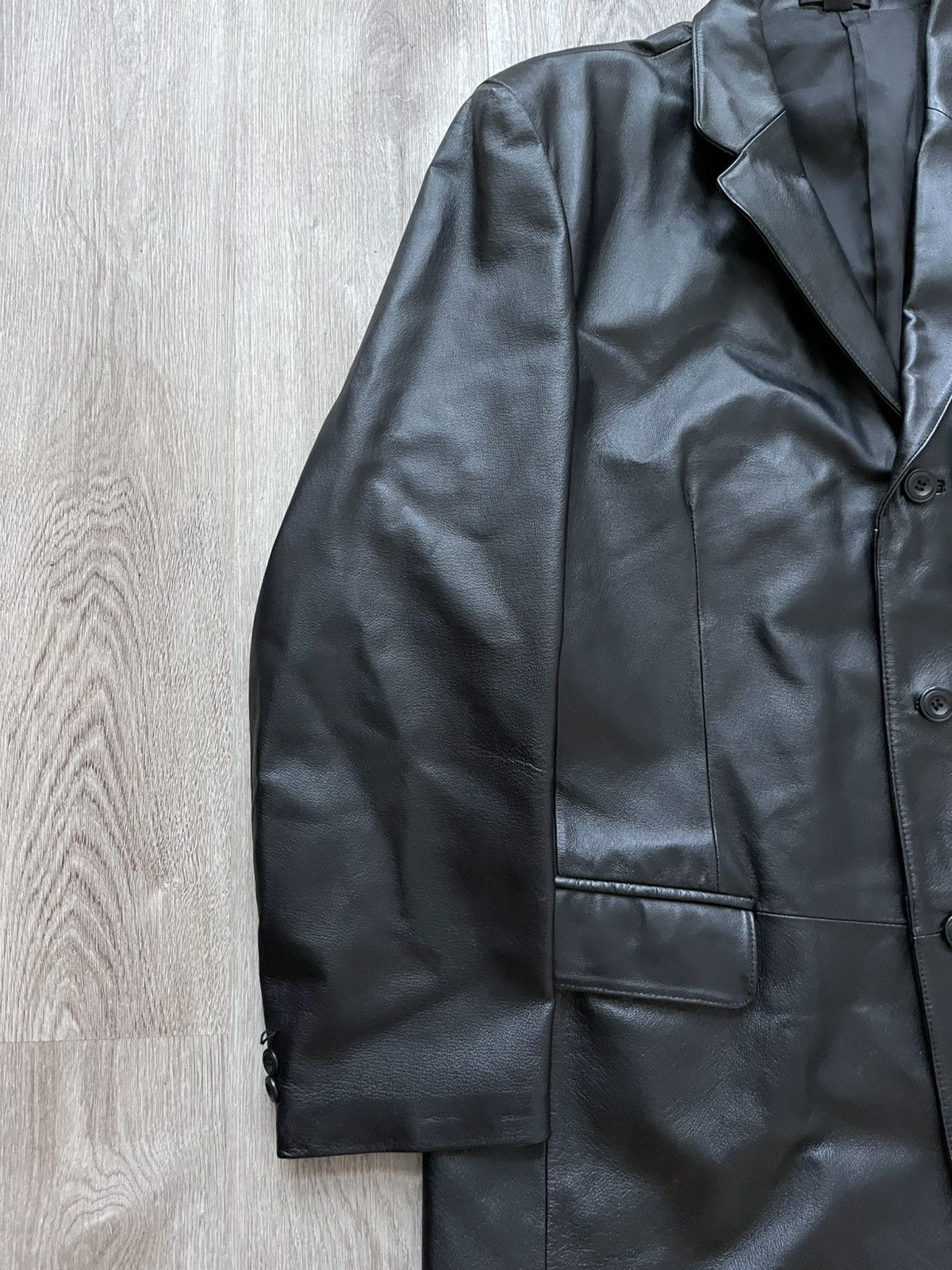 Vintage Vintage J. ferrar Leather Jacket Size US L / EU 52-54 / 3 - 5 Thumbnail