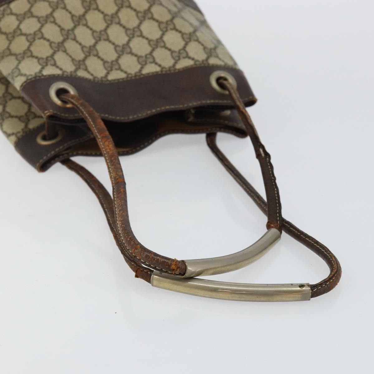 Gucci GUCCI GG Supreme Shoulder Bag Pvc Beige Gold Size ONE SIZE - 7 Thumbnail