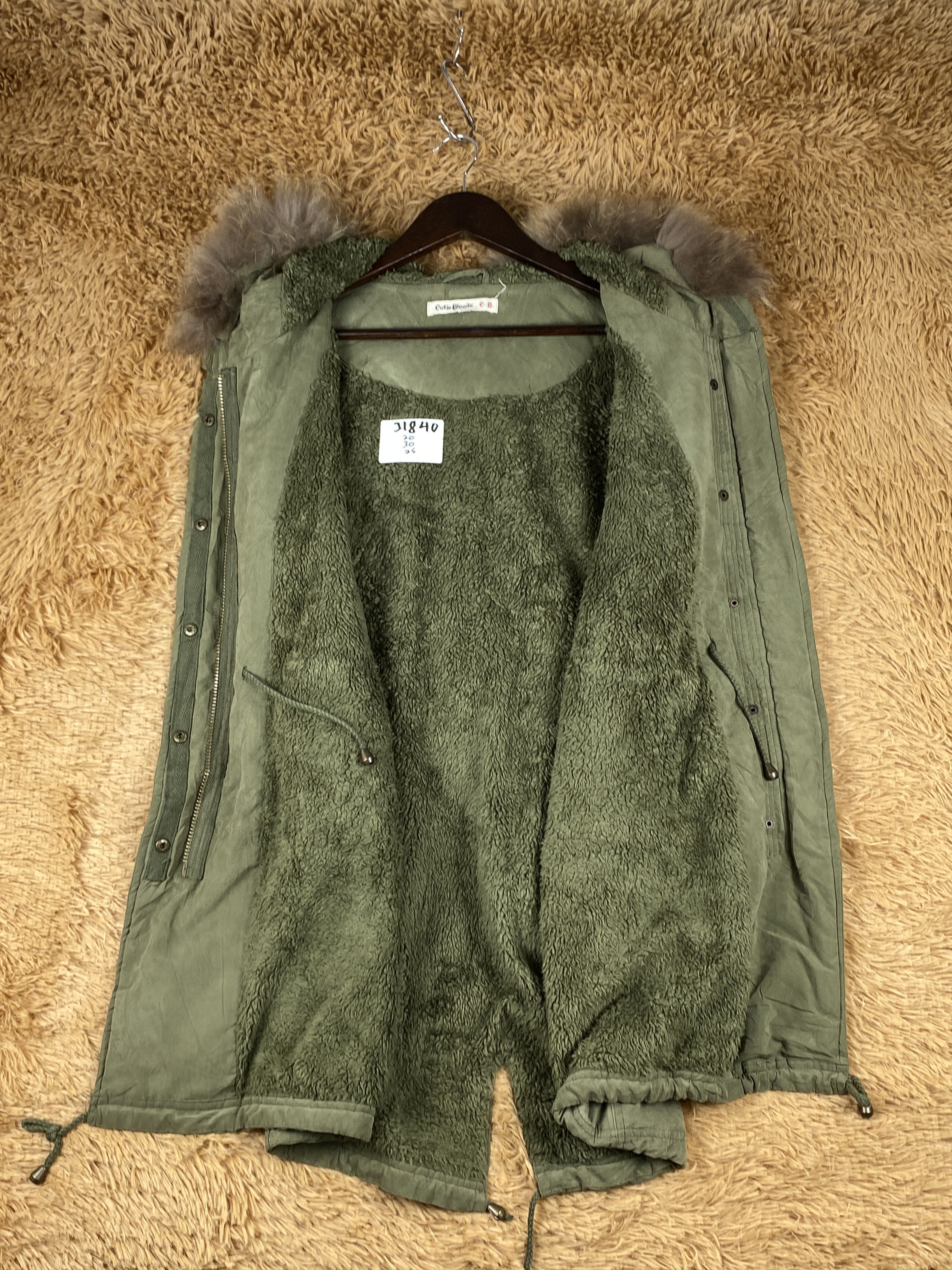 Japanese Brand Vintage Cutie Blonde Sherpa Lining Jacket Military J1840 Size US S / EU 44-46 / 1 - 6 Thumbnail