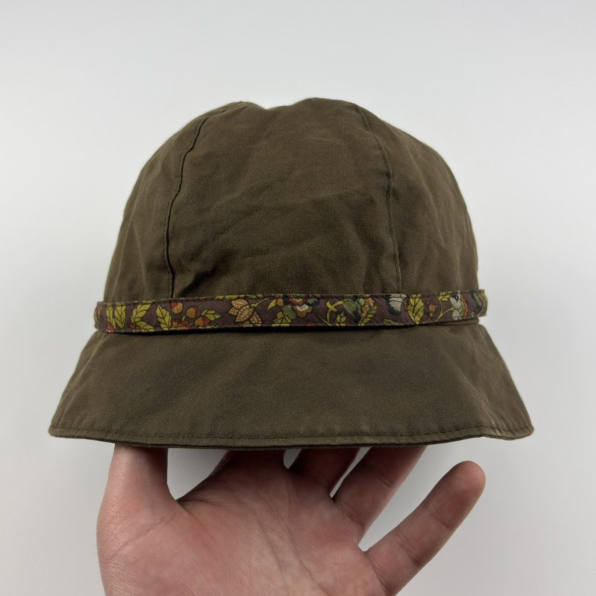Barbour Vintage Barbour Wax Bucket Hat women Size ONE SIZE - 7 Thumbnail