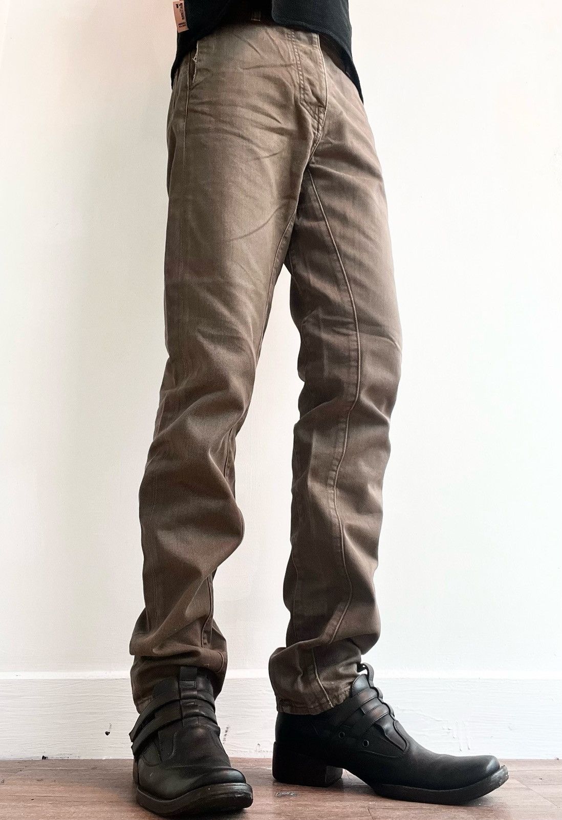 Lee × Vivienne Westwood 2010 Lee X Vivienne Westwood Straight Jeans Size US 32 / EU 48 - 1 Thumbnail