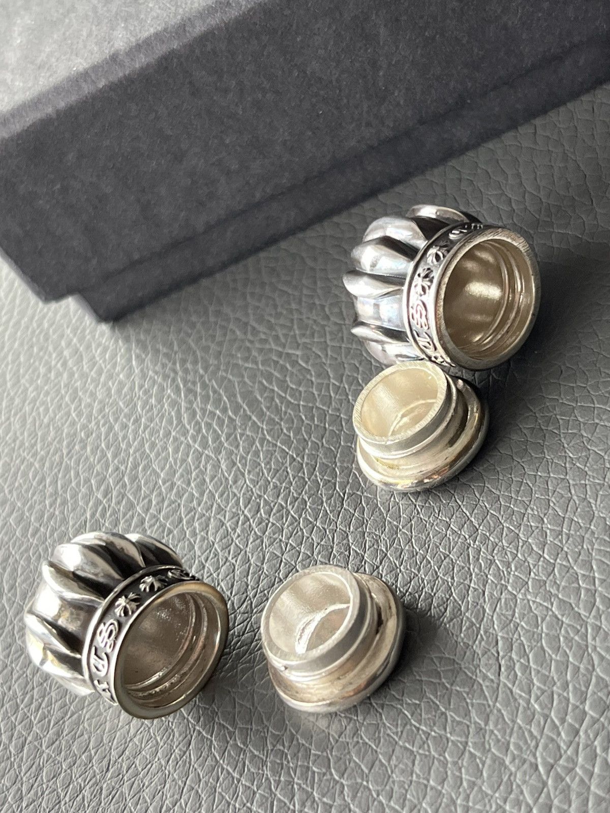 Chrome Hearts Super Rare ♰ ♰ ♰ Chrome Hearts ♰ ♰ ♰ Logo Home Full Set Size ONE SIZE - 9 Thumbnail