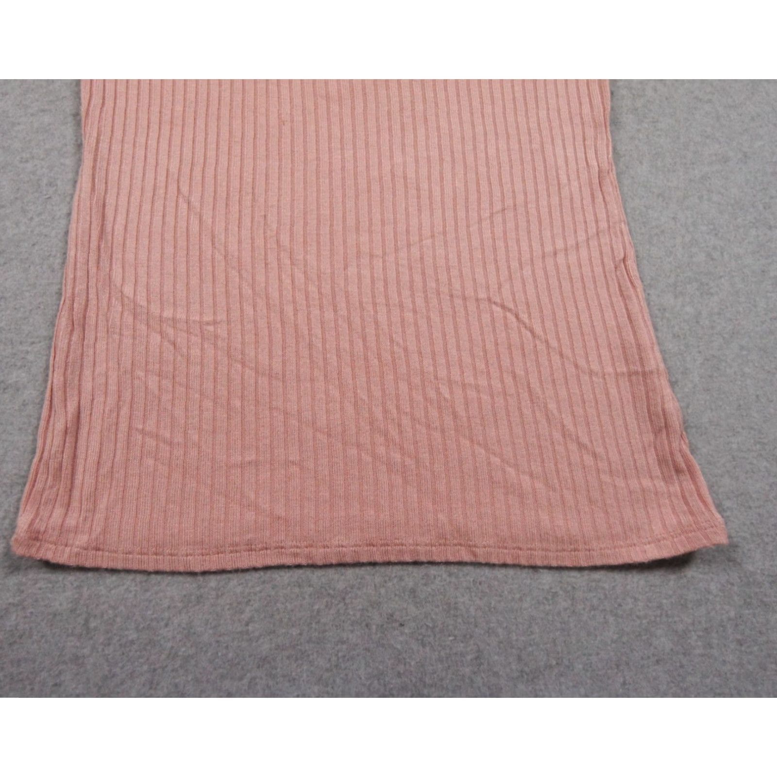 Reformation Reformation Shirt Womens XS Pink Knit Short Sleeve Square Neck Casual Size XS / US 0-2 / IT 36-38 - 3 Thumbnail