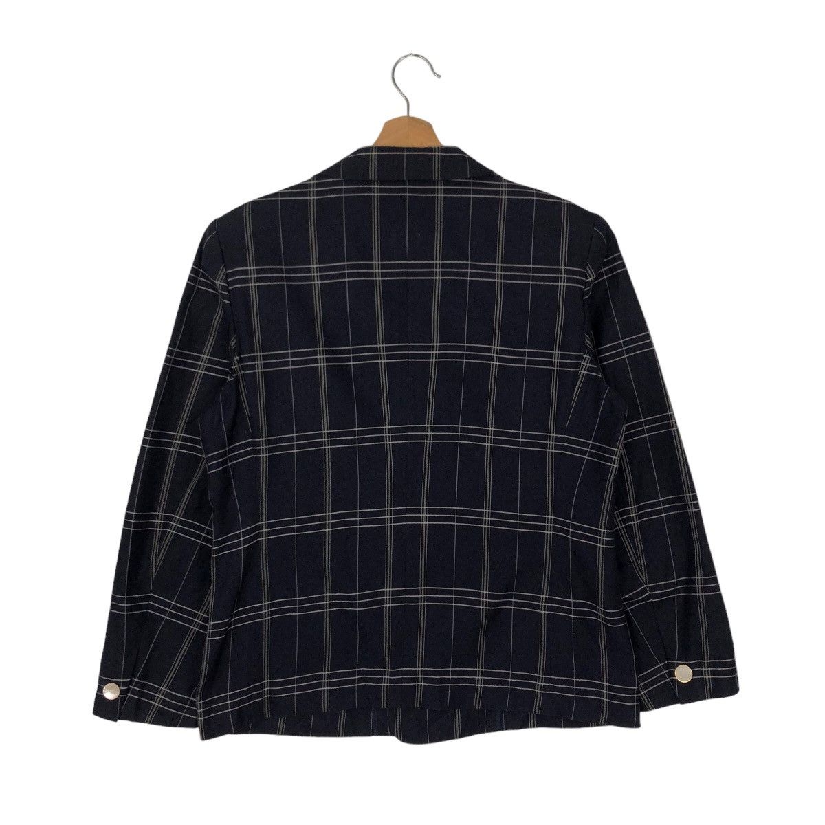 Burberry VINTAGE BURBERRYS DOUBLE BREAST JACKET TARTAN DESIGN Size US S / EU 44-46 / 1 - 7 Thumbnail
