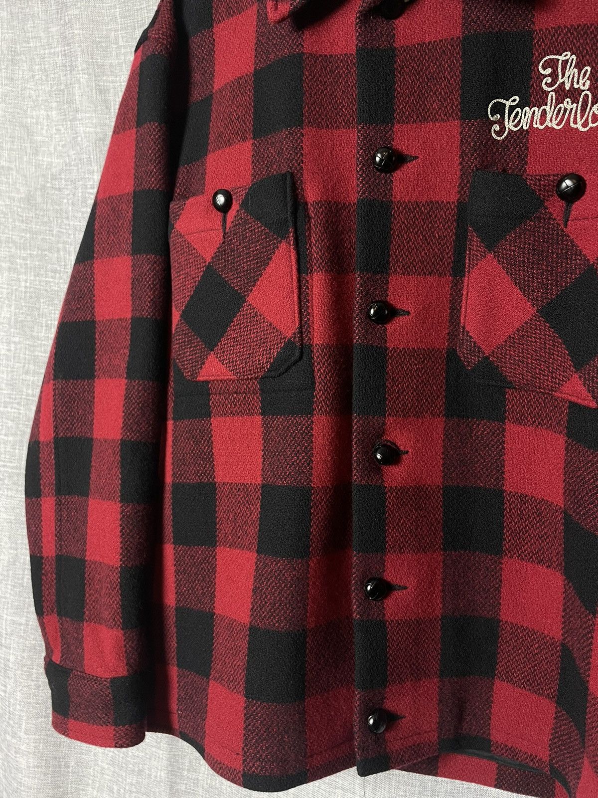 At Last & Co Rare Tenderloin Flannel CPO Jacket Size US L / EU 52-54 / 3 - 3 Thumbnail