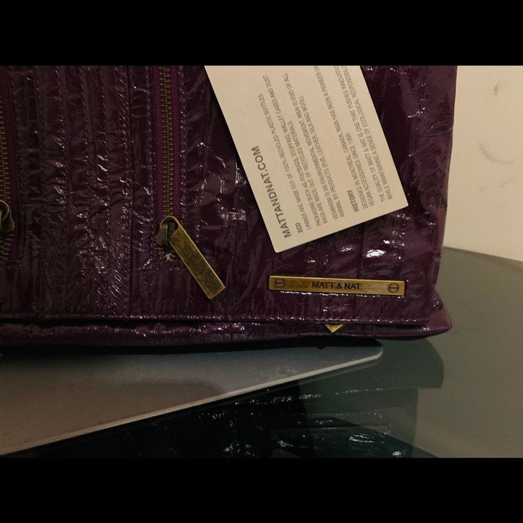 Other 💲💰SALE💰💲 Matt & Nat BN purple clutch Size ONE SIZE - 2 Thumbnail
