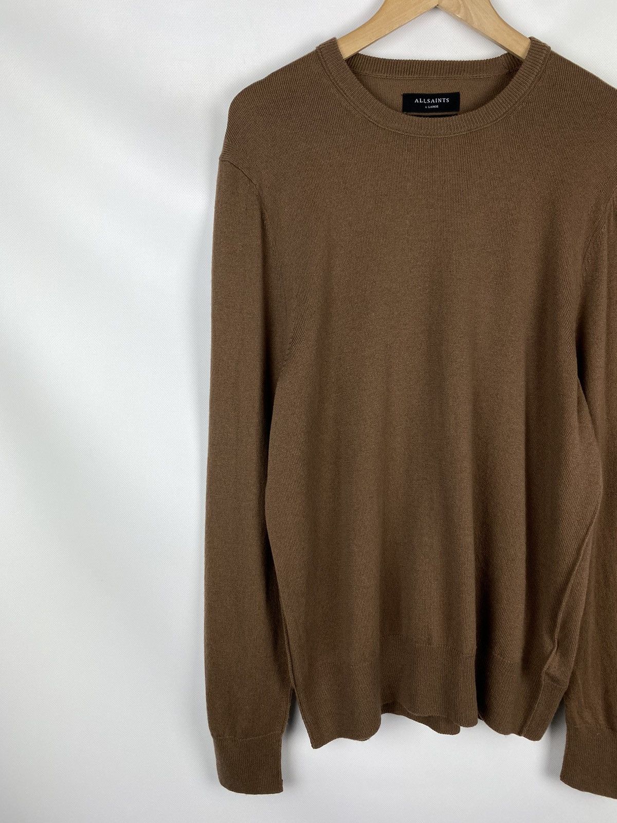 Allsaints × Japanese Brand Allsaints Nova Crew men’s wool sweater pullover size Xl Size US XL / EU 56 / 4 - 2 Thumbnail