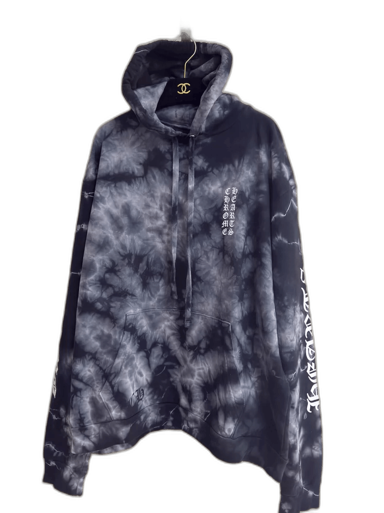 Chrome Hearts Tie-Dye Print Hoodie Size L