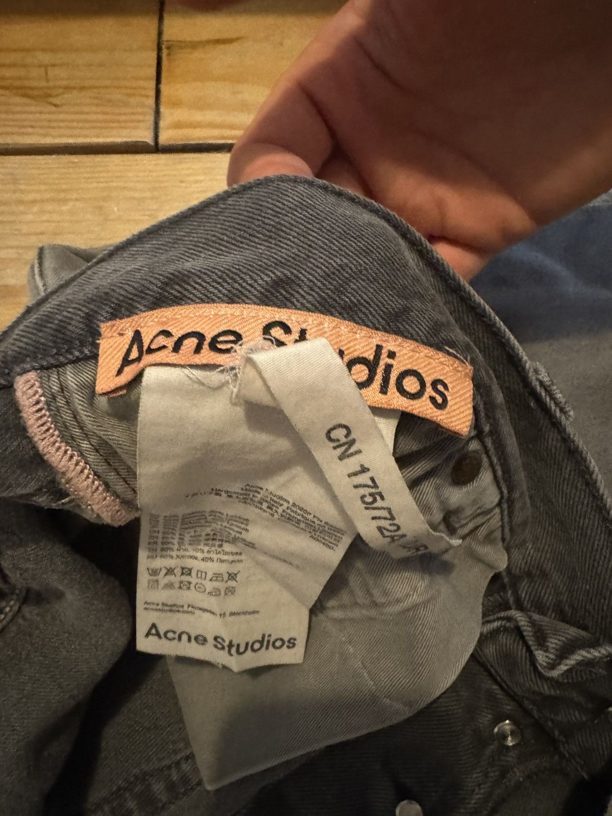 Acne Studios Acne Studios Super Baggy Jeans 2023 Size US 33 - 4 Thumbnail