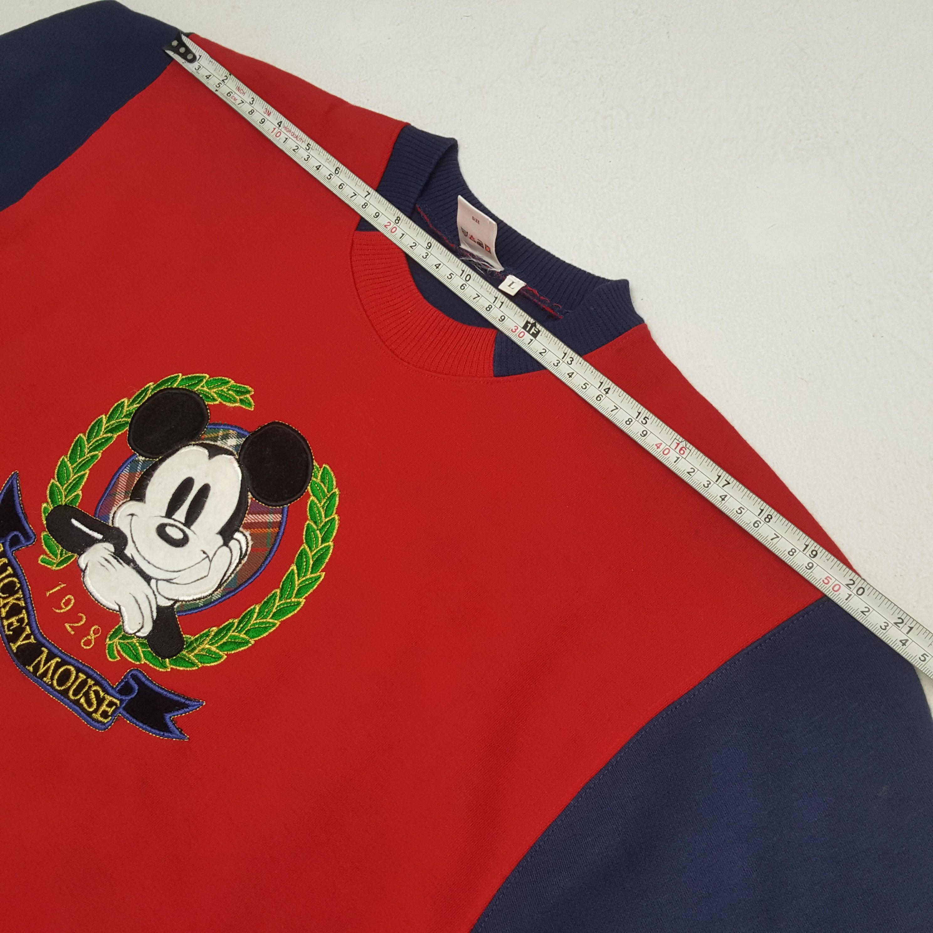 Disney × Mickey Mouse × Vintage MICKEY MOUSE Disney Cartoon Character Vintage Sweatshirt Size US M / EU 48-50 / 2 - 4 Thumbnail