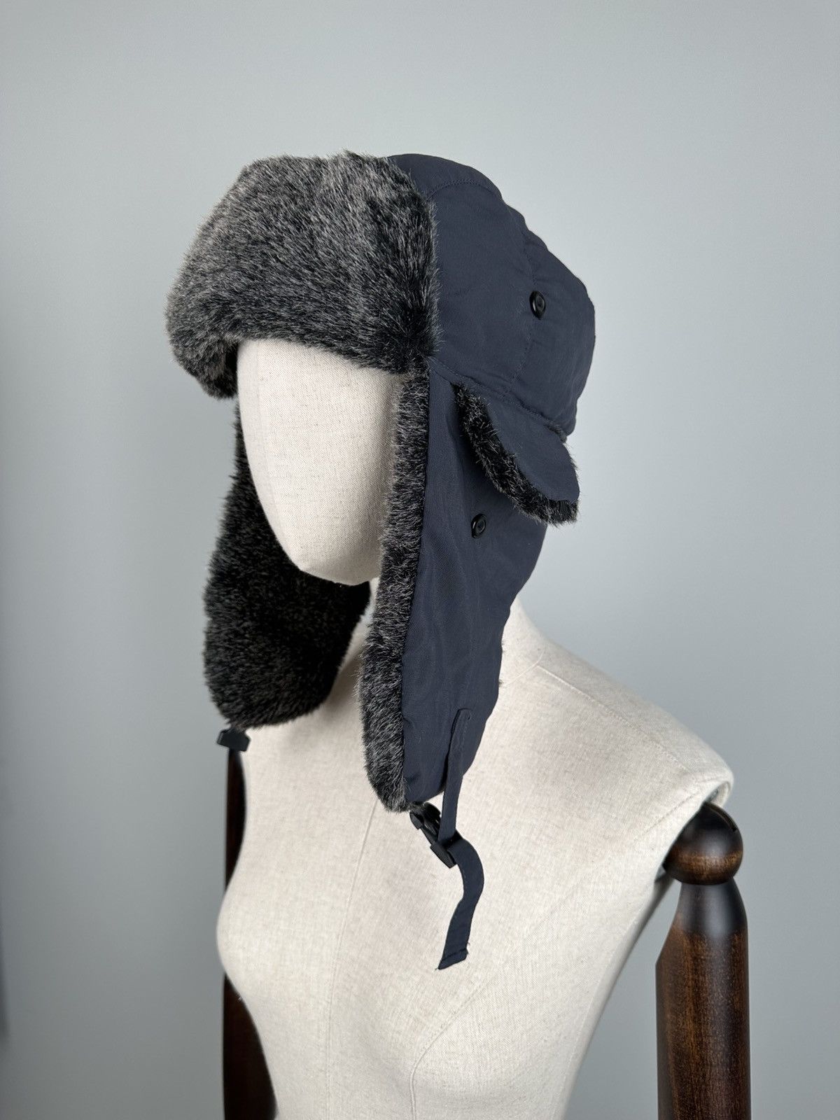 Vintage Avant Garde Vintage Y2k Ushanka Hat Size ONE SIZE - 1 Thumbnail