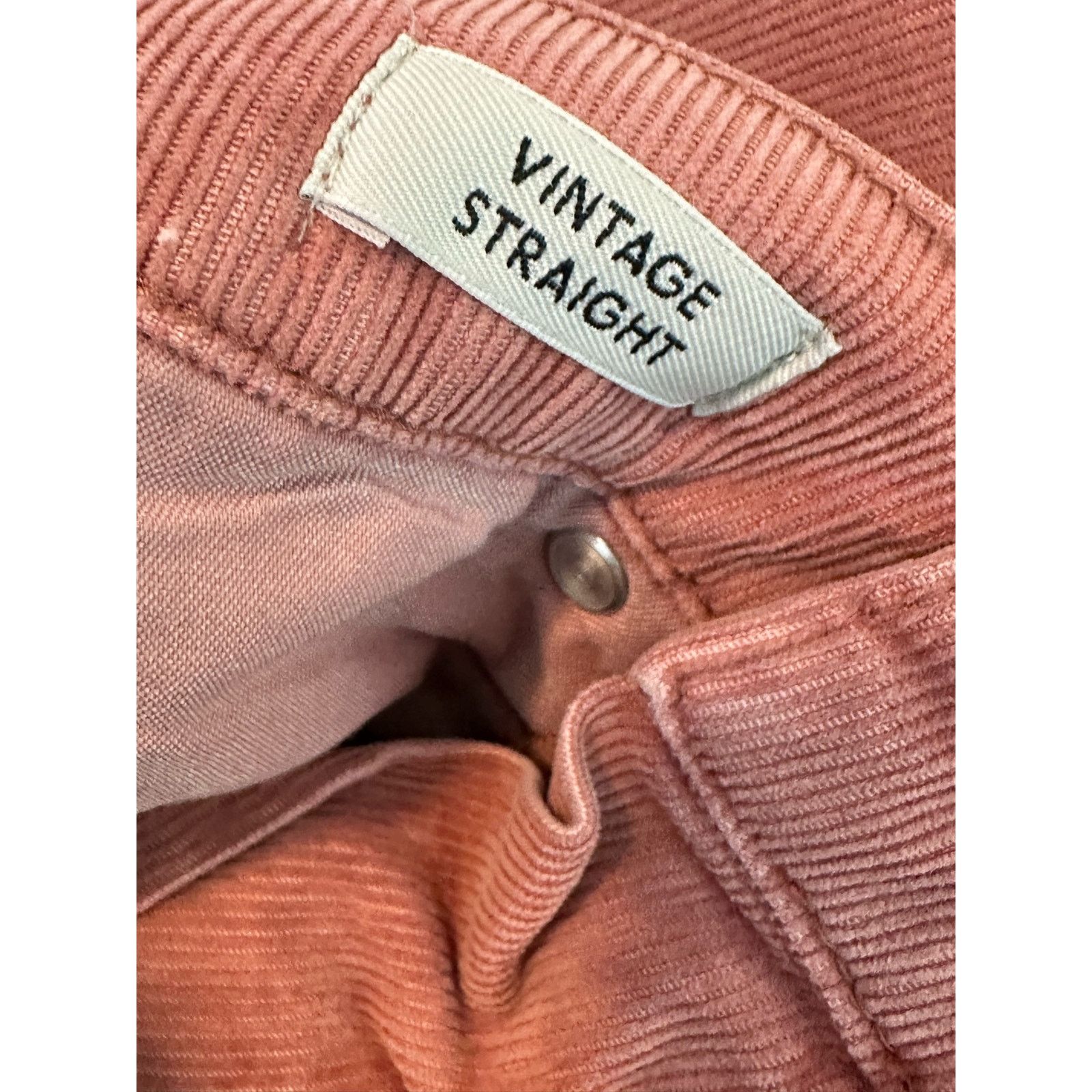 J.Crew J.Crew pink corduroy straight stretch jeans size 24- 0 Size 25" / US 0 / IT 36 - 4 Thumbnail