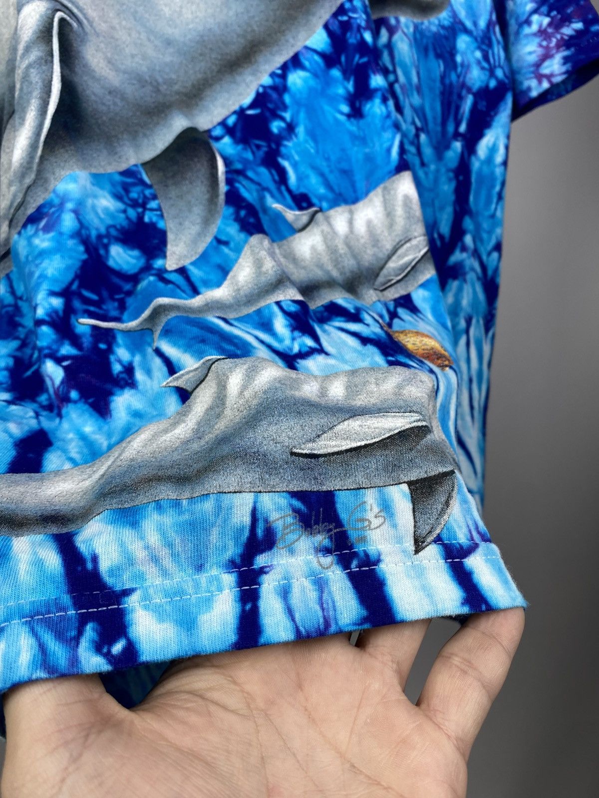 Other Vintage 90s AOP All Over Print T Shirt Dolphins Ocean Size US XL / EU 56 / 4 - 4 Thumbnail