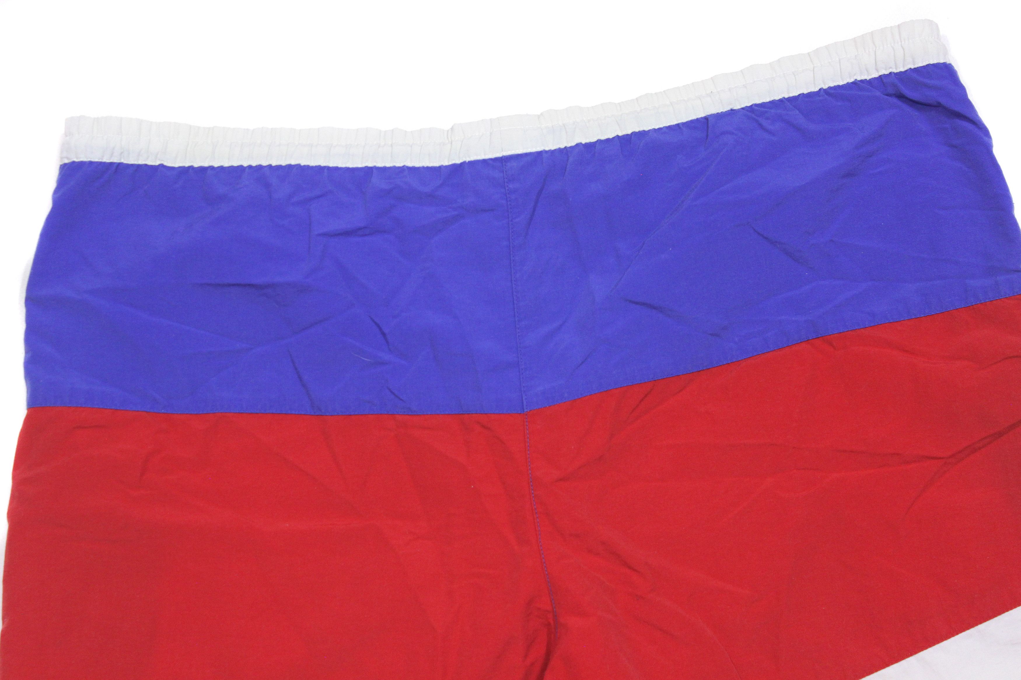 Polo Ralph Lauren 90S Iconic USA Big Logo Flag Nylon Swim Shorts Vintage Size US 34 / EU 50 - 5 Thumbnail