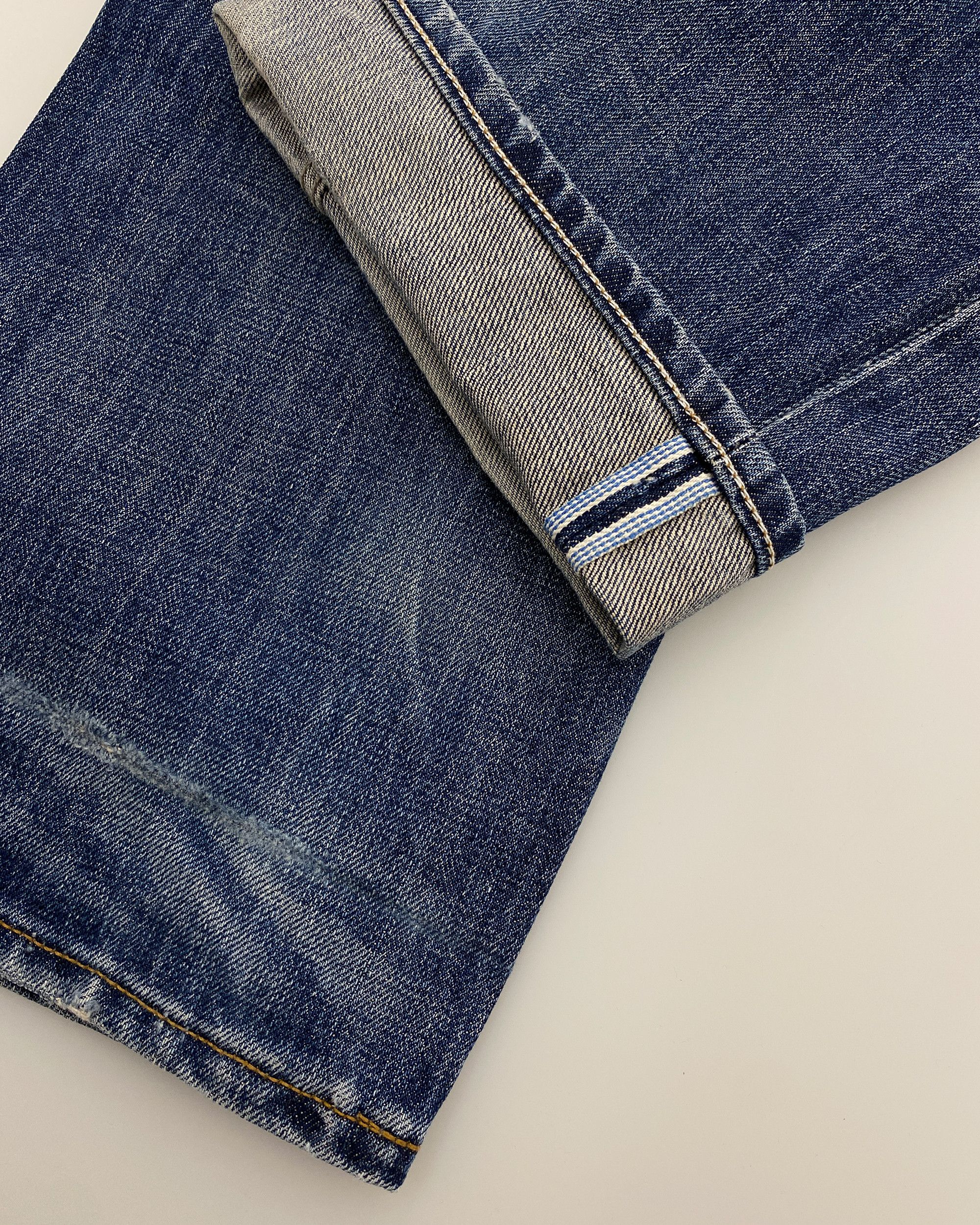 Adidas 2010s Selvedge Denim Size US 32 / EU 48 - 5 Thumbnail