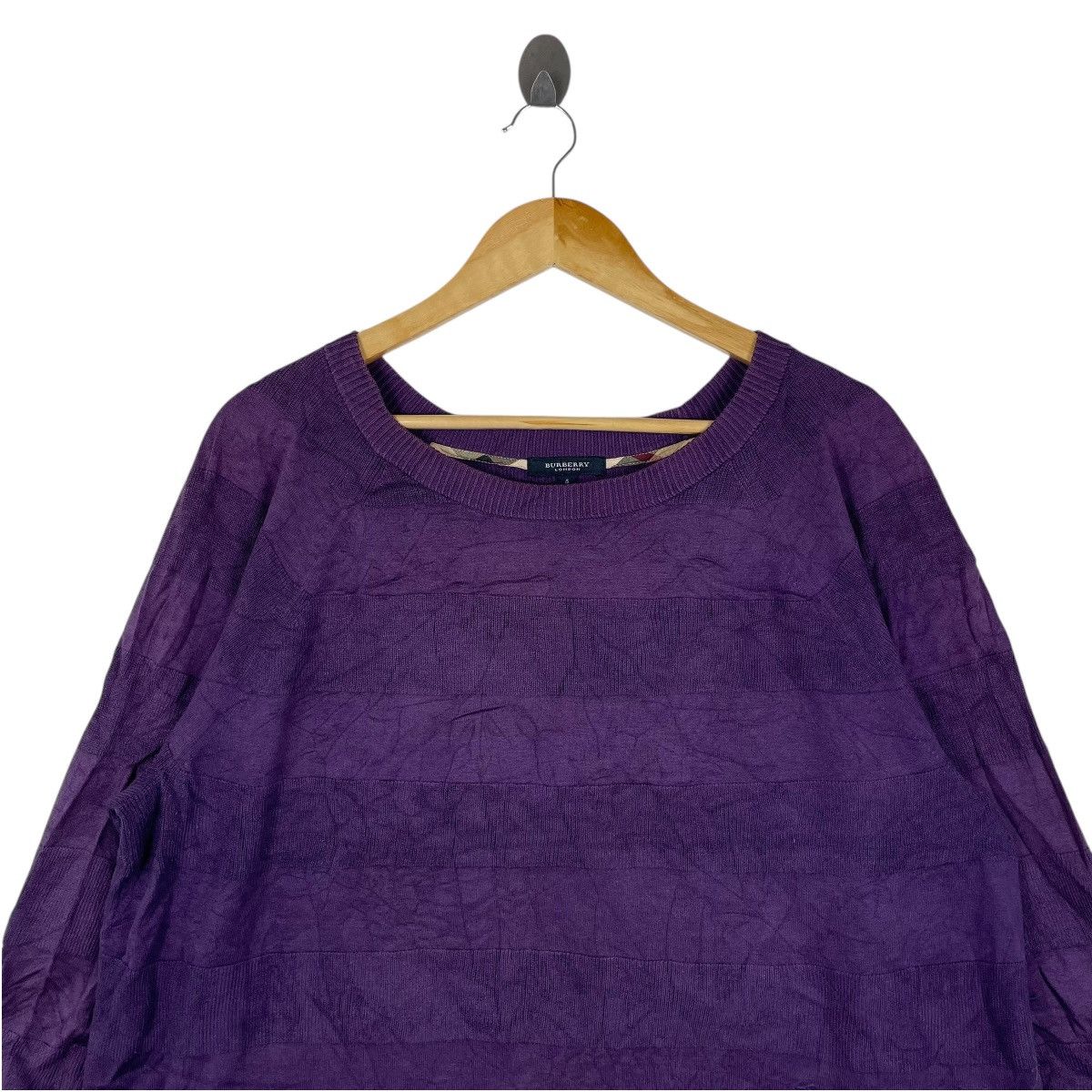 Burberry Burberry London Stripe Oversize Blouse Boxy Shirt Size XL / US 12-14 / IT 48-50 - 2 Thumbnail
