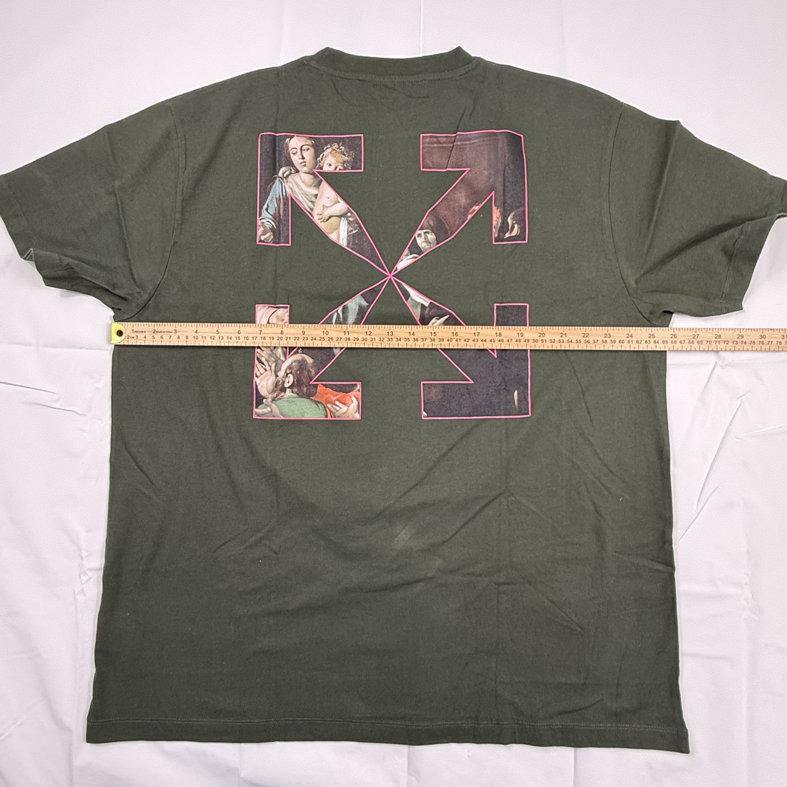Off-White Off-White Caravaggio Arrows Graphic T-Shirt Mens Medium Size US M / EU 48-50 / 2 - 7 Thumbnail