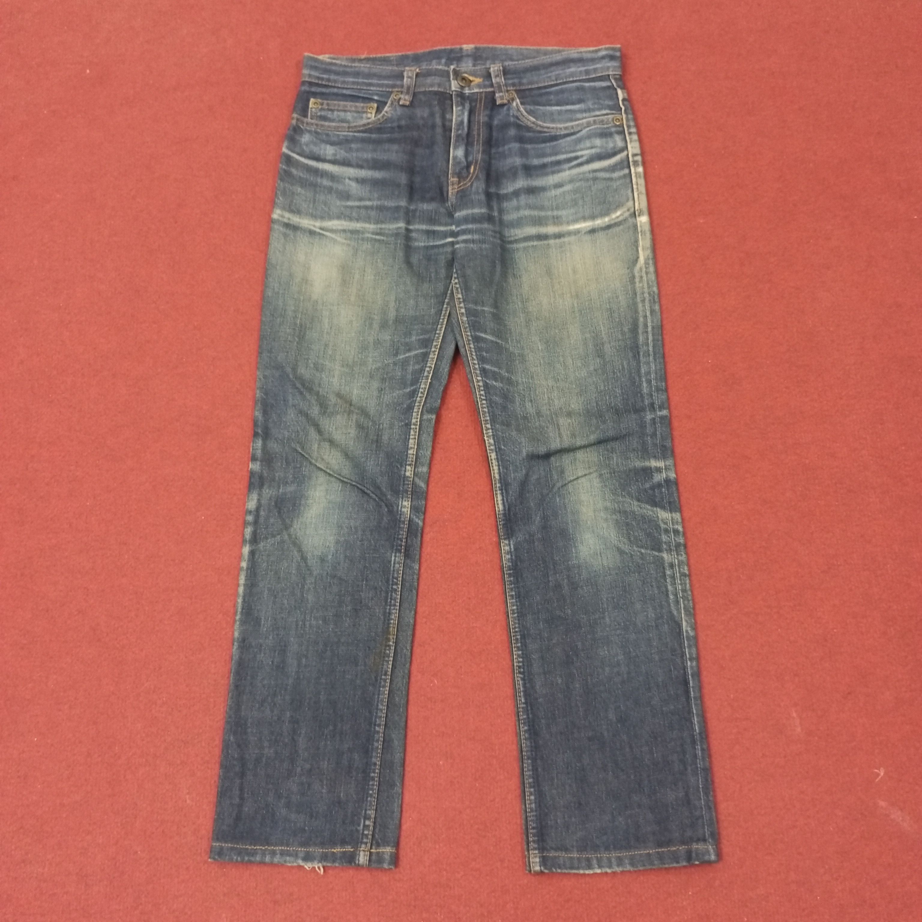 Hysteric Glamour Hysteric Glamour Japaense Brand Custom Art Jeans c252n4 Size US 29 - 4 Thumbnail