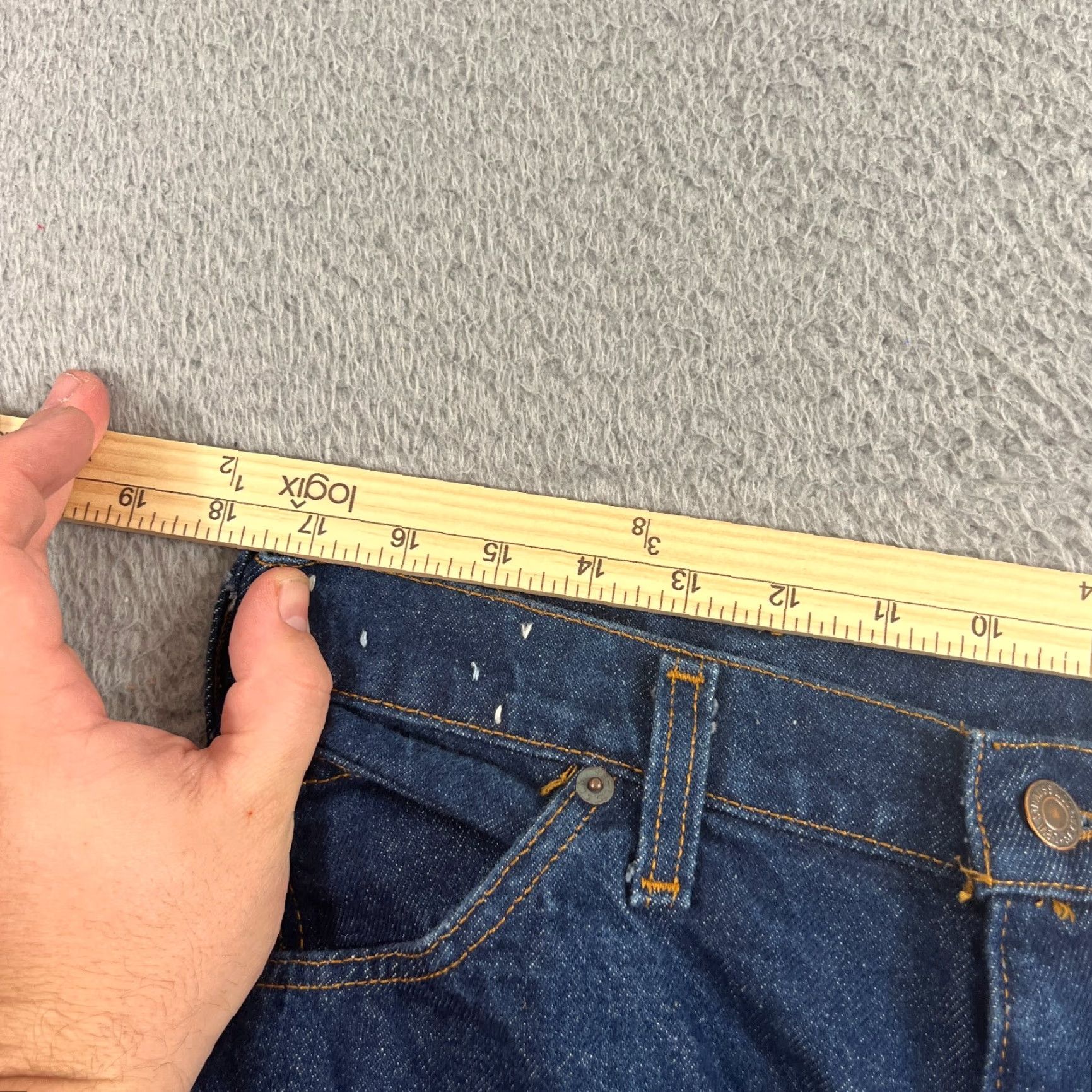 Levi's VINTAGE Levi's 540 Jeans Light Wash 36x32 Blue Relaxed Fit Made in USA Mens Size US 36 / EU 52 - 4 Thumbnail