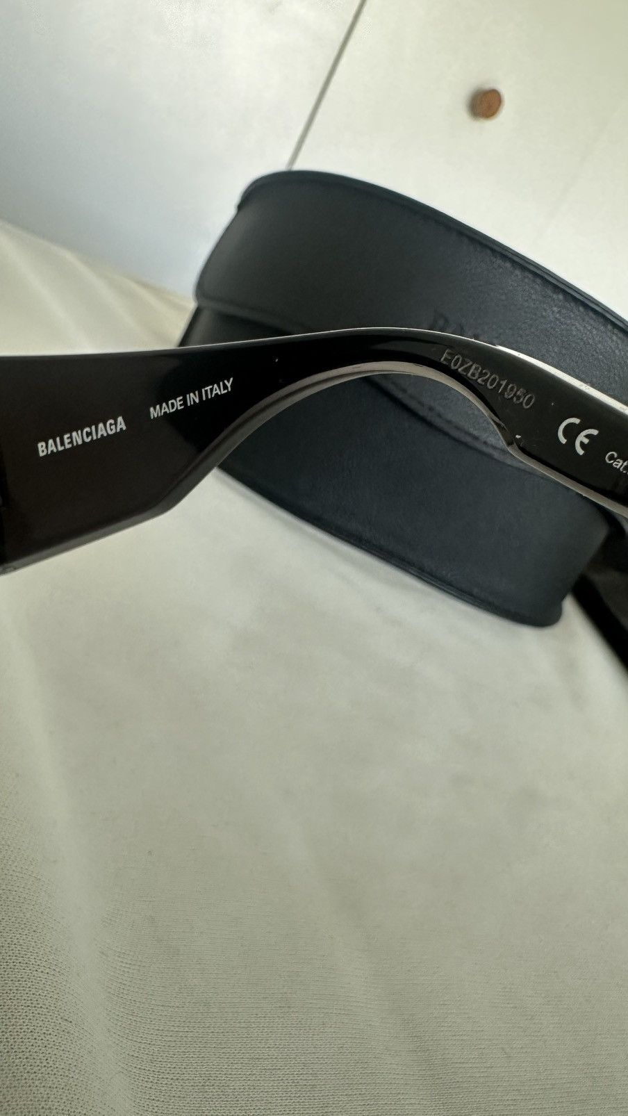 Balenciaga Balenciaga mask butterfly sunglasses Size ONE SIZE - 5 Thumbnail