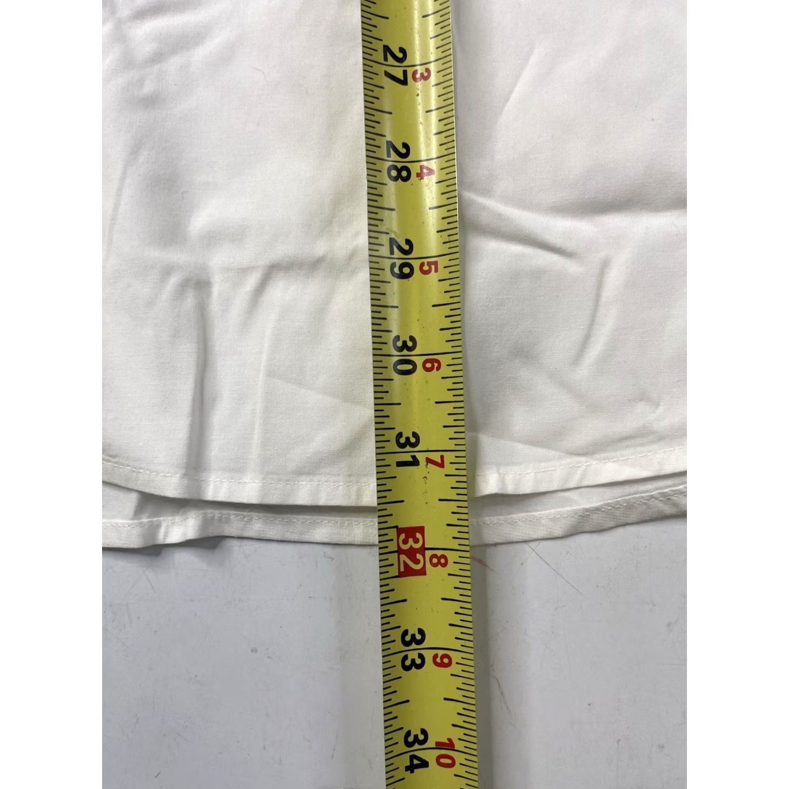 Vintage Gitman Bros Dress Shirt 17.5 34 White Tailored Fit Bib French Cuff USA Shirt Mens Regular Long Sleeve Collar Point Classic Solid Cotton Vintage Size US S / EU 44-46 / 1 - 5 Thumbnail