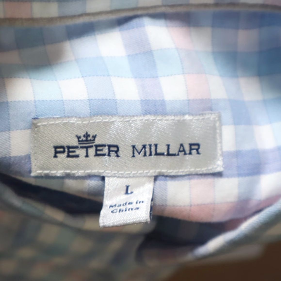 Peter Millar Peter Millar Crown Vance Sport Plaid Button Down Shirt Mens L Size US L / EU 52-54 / 3 - 5 Thumbnail