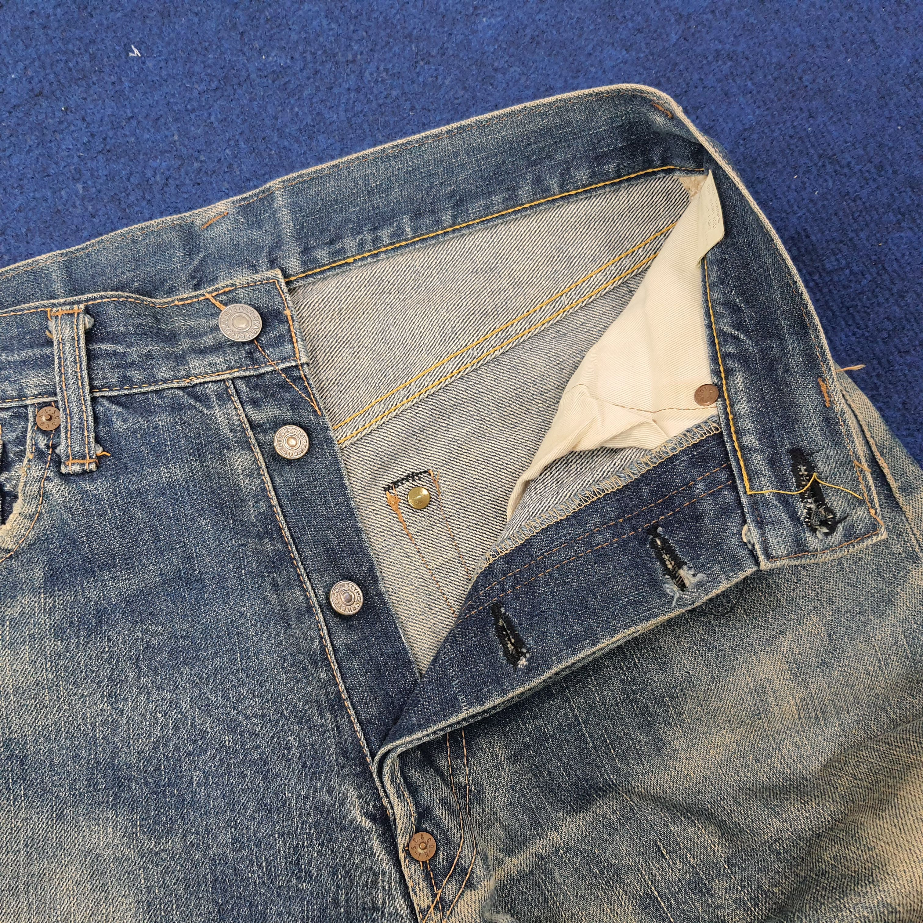 Evisu × Japanese Brand × Vintage Vintage Evis Salvadge Japan Custom Daicock Jeans C235N26 Size US 28 / EU 44 - 8 Thumbnail