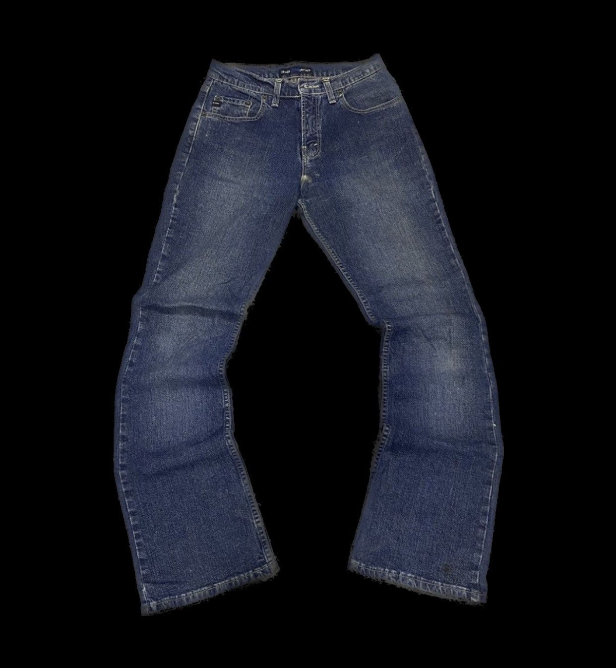Hysteric Glamour × Japanese Brand × Le Grande Bleu (L.G.B.) Flare☠️Ikeda Jeans Mid Wash Bootcut Punk 90s Size 26" / US 2 / IT 38 - 1 Thumbnail