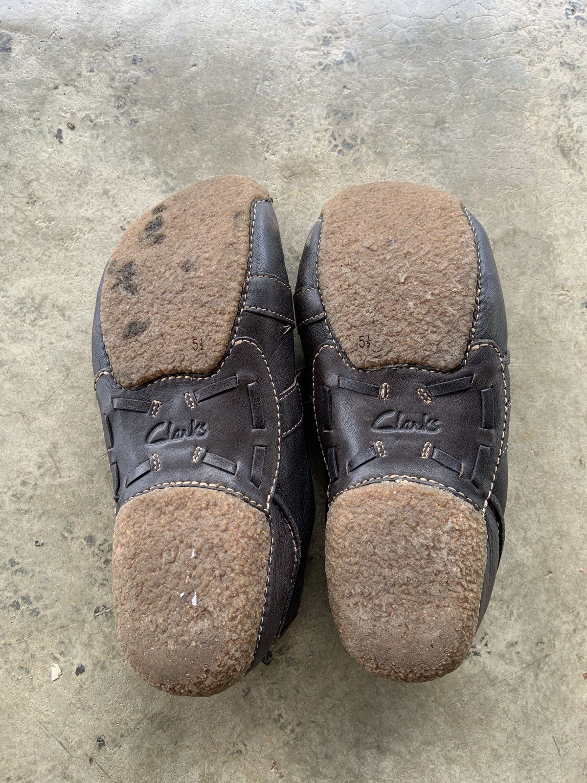 Clarks Clarks Active Air Ladies Brown Comfortable Hook & Loop Shoes Size US 5.5 / IT 35.5 - 8 Thumbnail