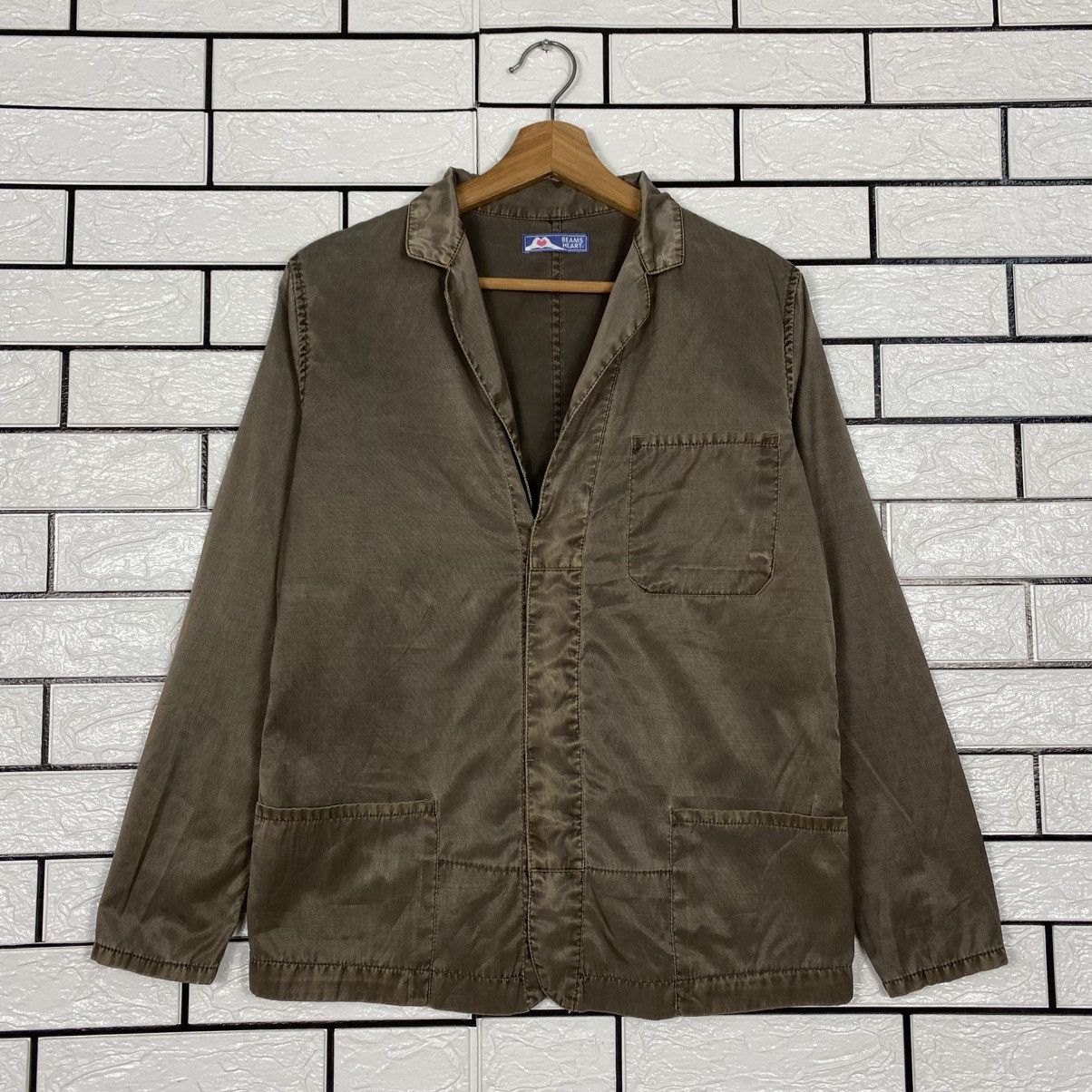 Beams Japan 📌Vintage Chore Work Jacket Beams Heart Issey Miyake Size US M / EU 48-50 / 2 - 2 Thumbnail