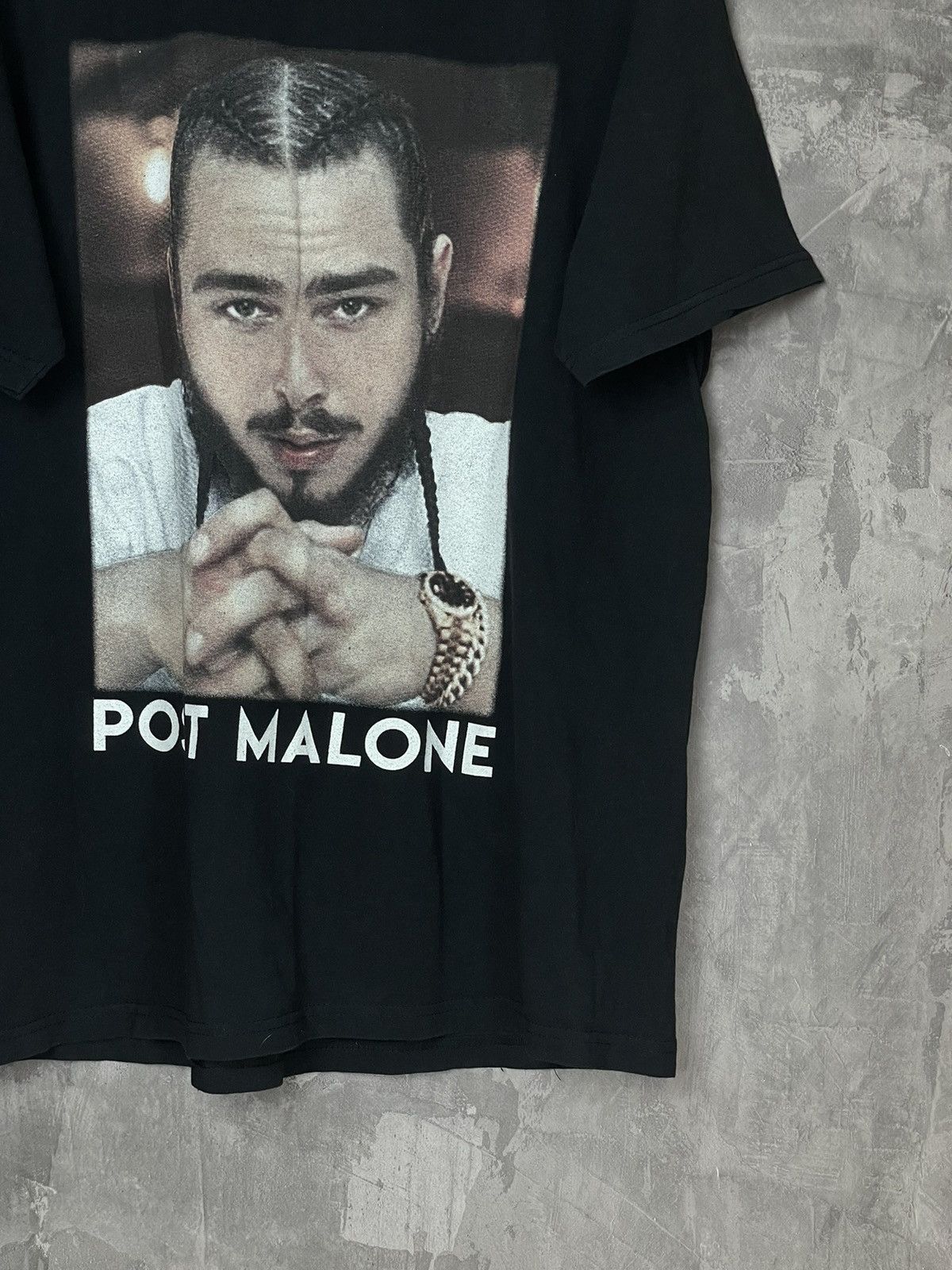 Rap Tees Vintage Y2K POST MALONE Rap Tour T-shirt Streetwear Style Size US L / EU 52-54 / 3 - 7 Thumbnail